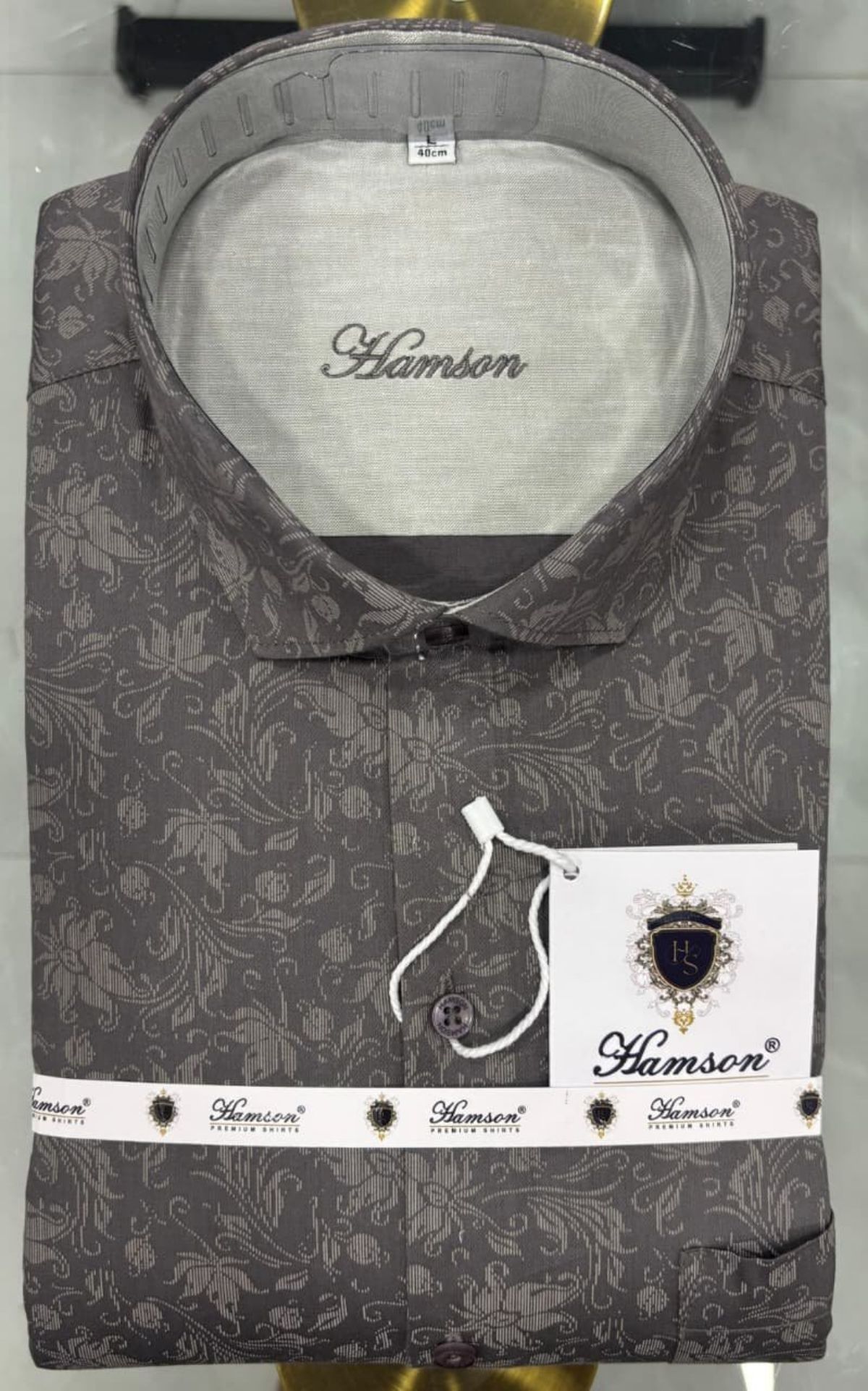 Hamson 100% Giza Cotton Printed  Men's Shirts