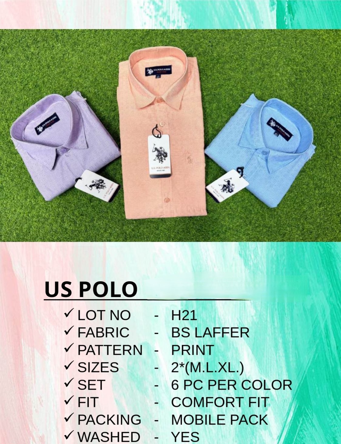 Men's Shirts- US POLO