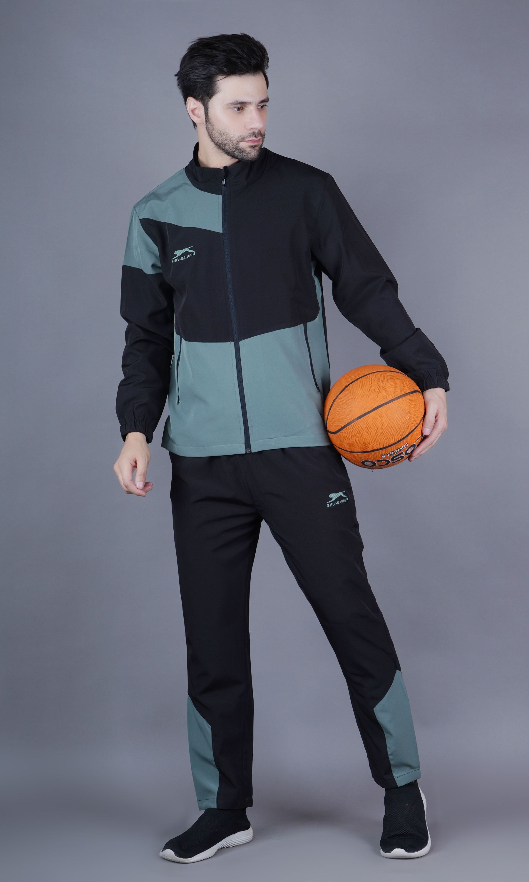 Men's Tracksuit  SNTSW108M-Black/Pista-XL