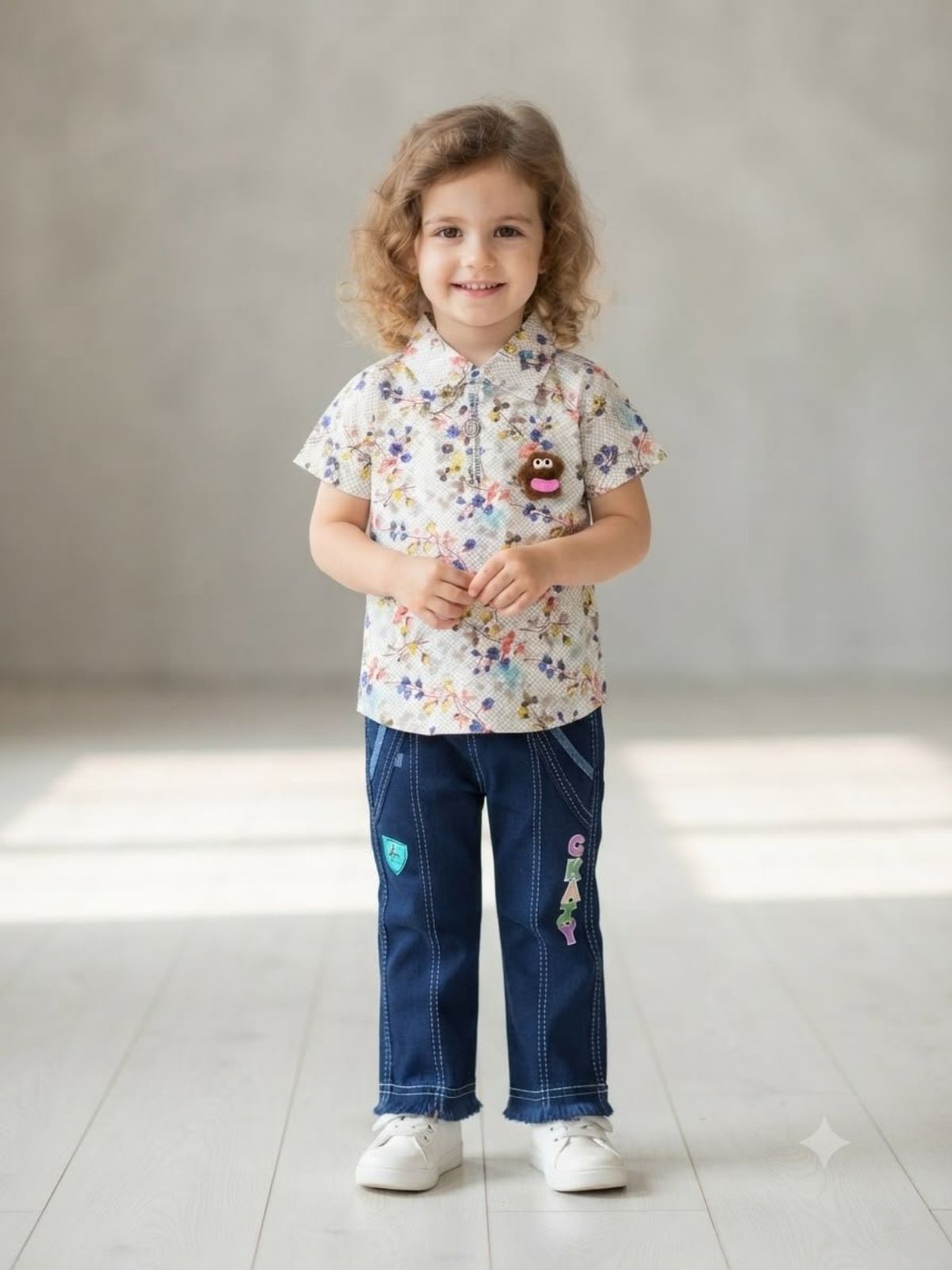 SG Fashion Kids girl top bottom Set
