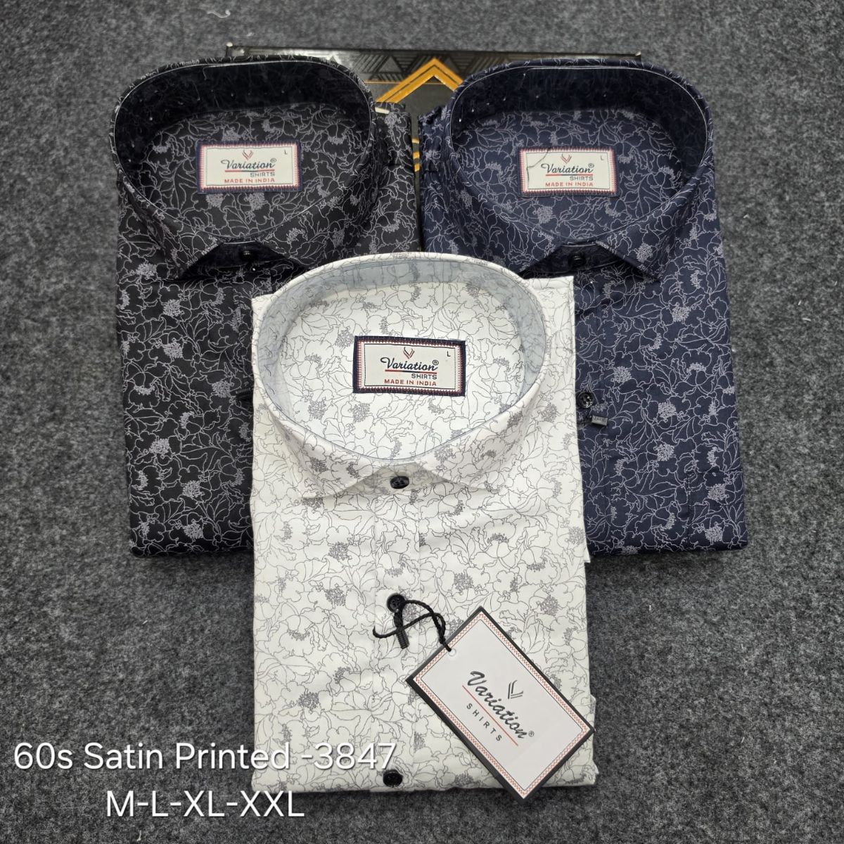 Variation Men's Shirts- 3847
