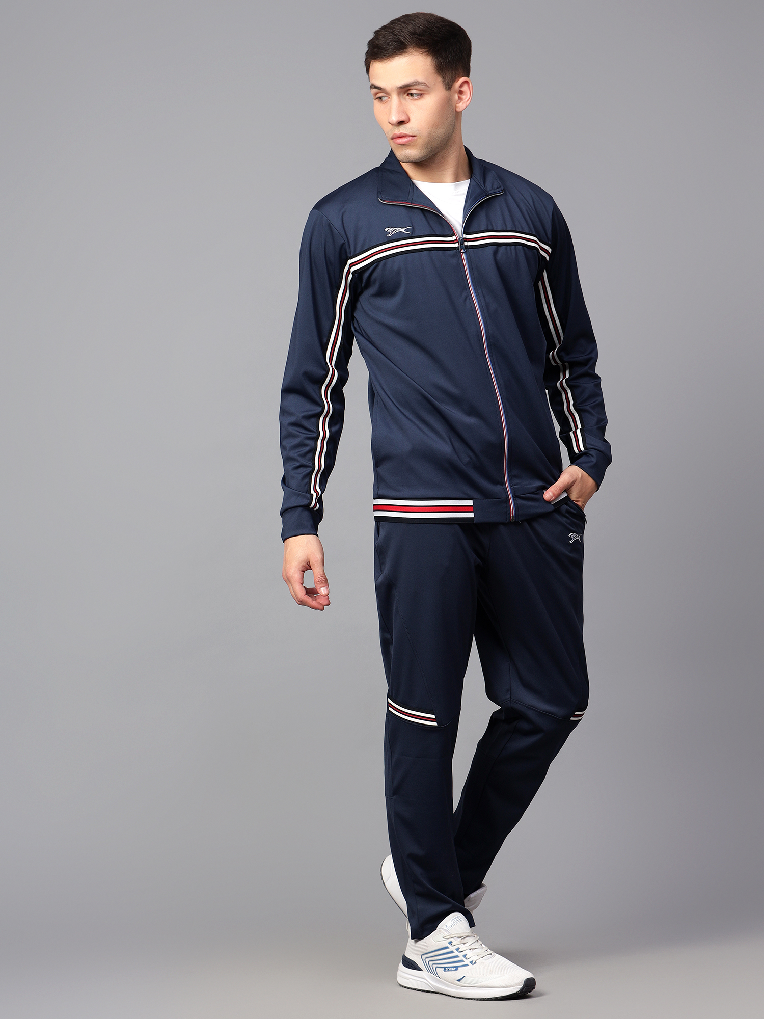 Men's Tracksuit  SNTSW102M-Navy-L