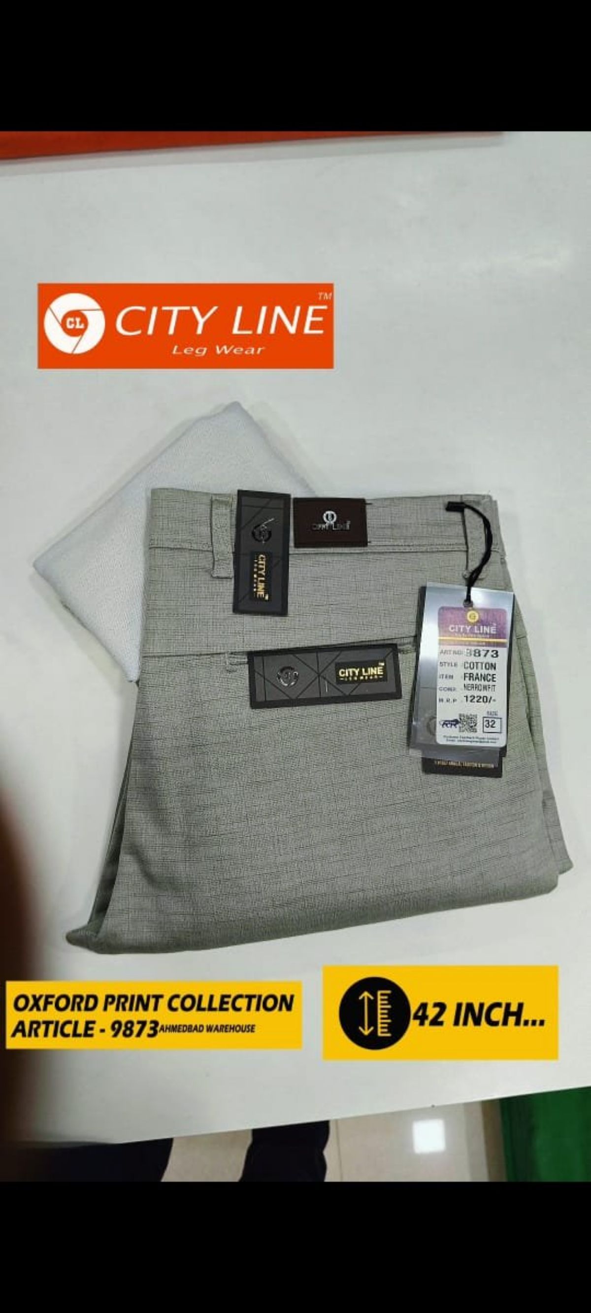 Men's Premium Formal Pants -9873