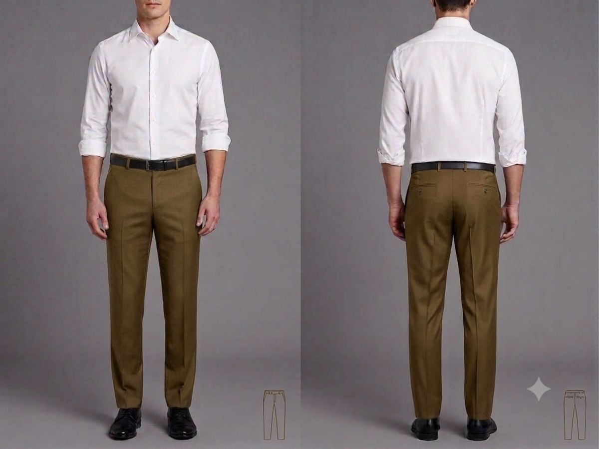 KRX Men's Imported Twill Fabric Polofit Pants - HL-07