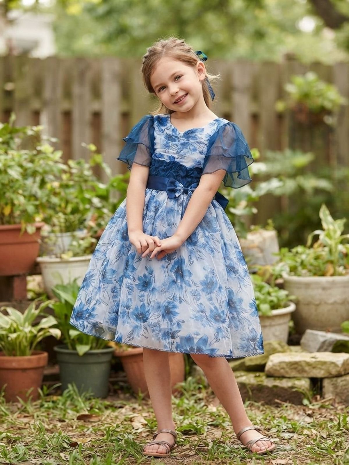 SG Fashion Kids Girls frock