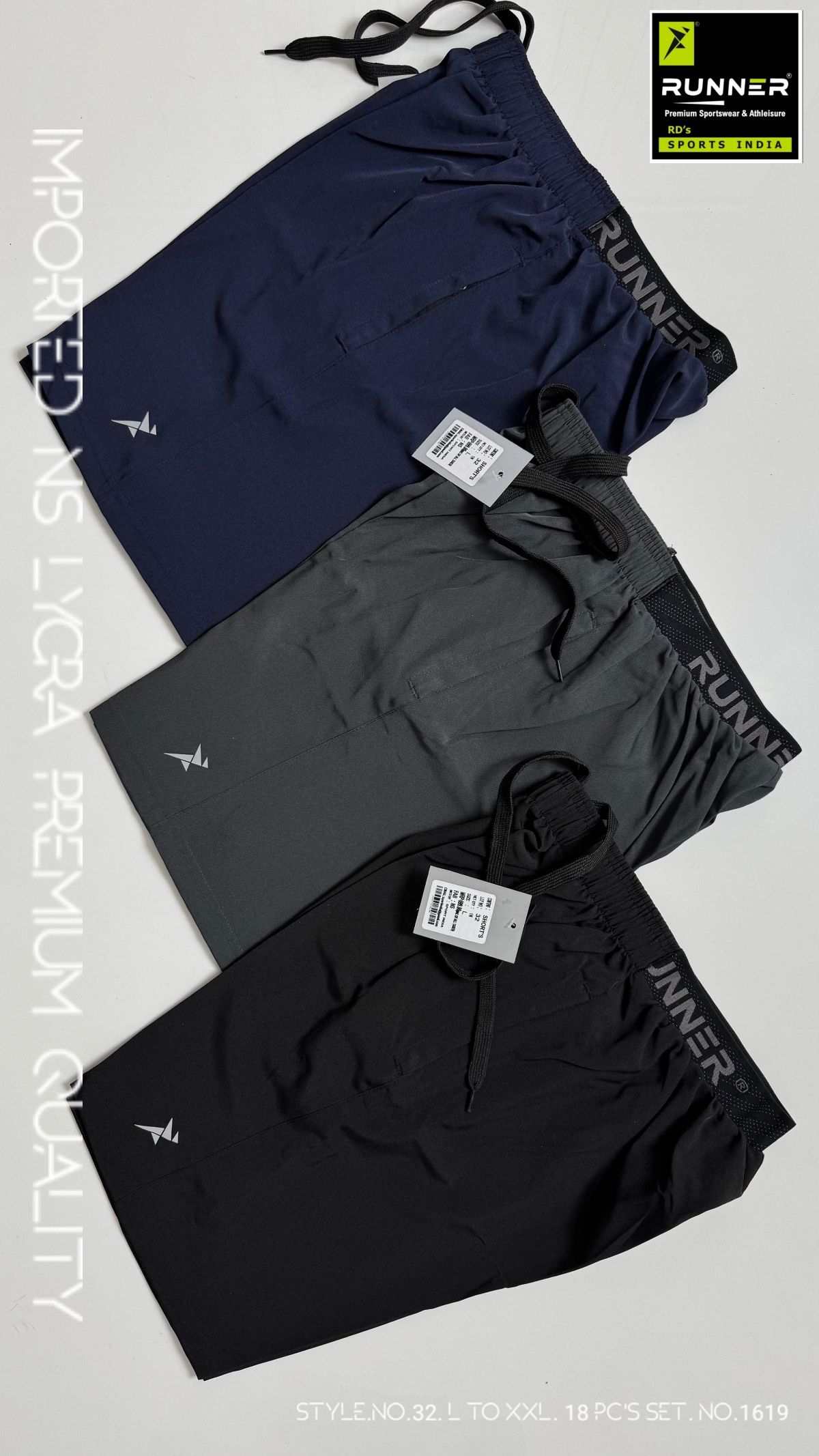 RUNNER Men's Sports Shorts -1619