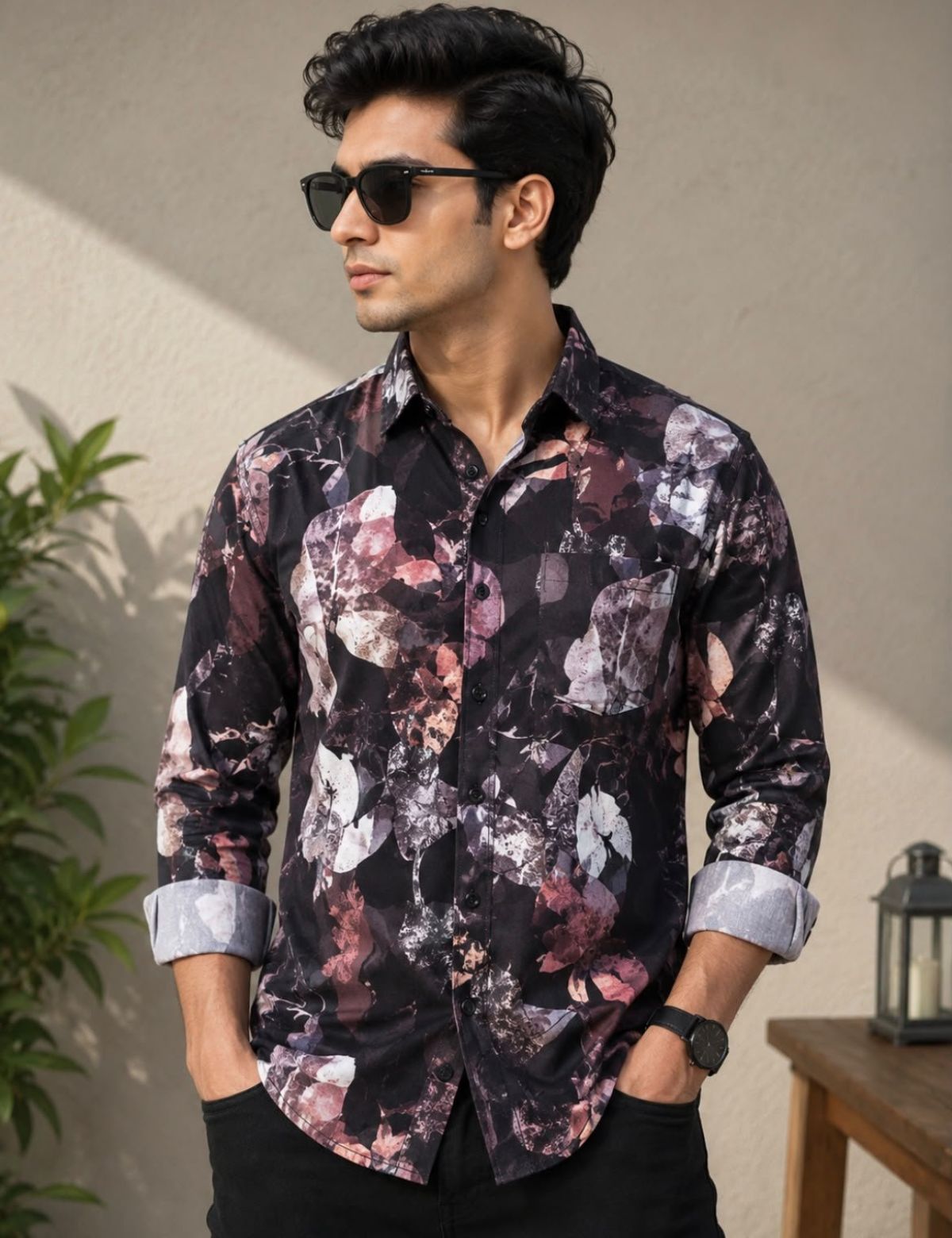 Slub Linen Shirts for Men's