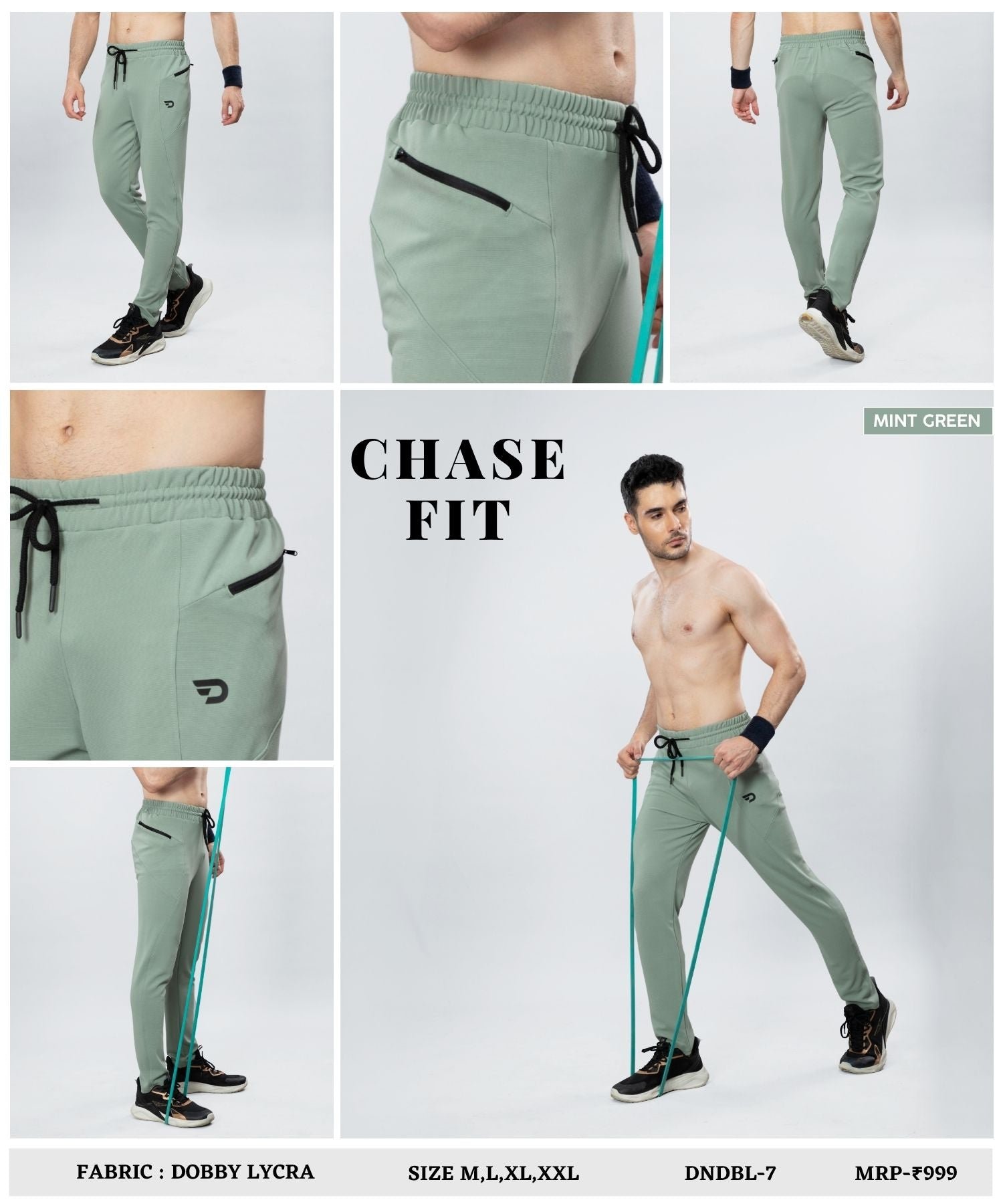Imported Dobby Lycra Trackpant (GSM 280)