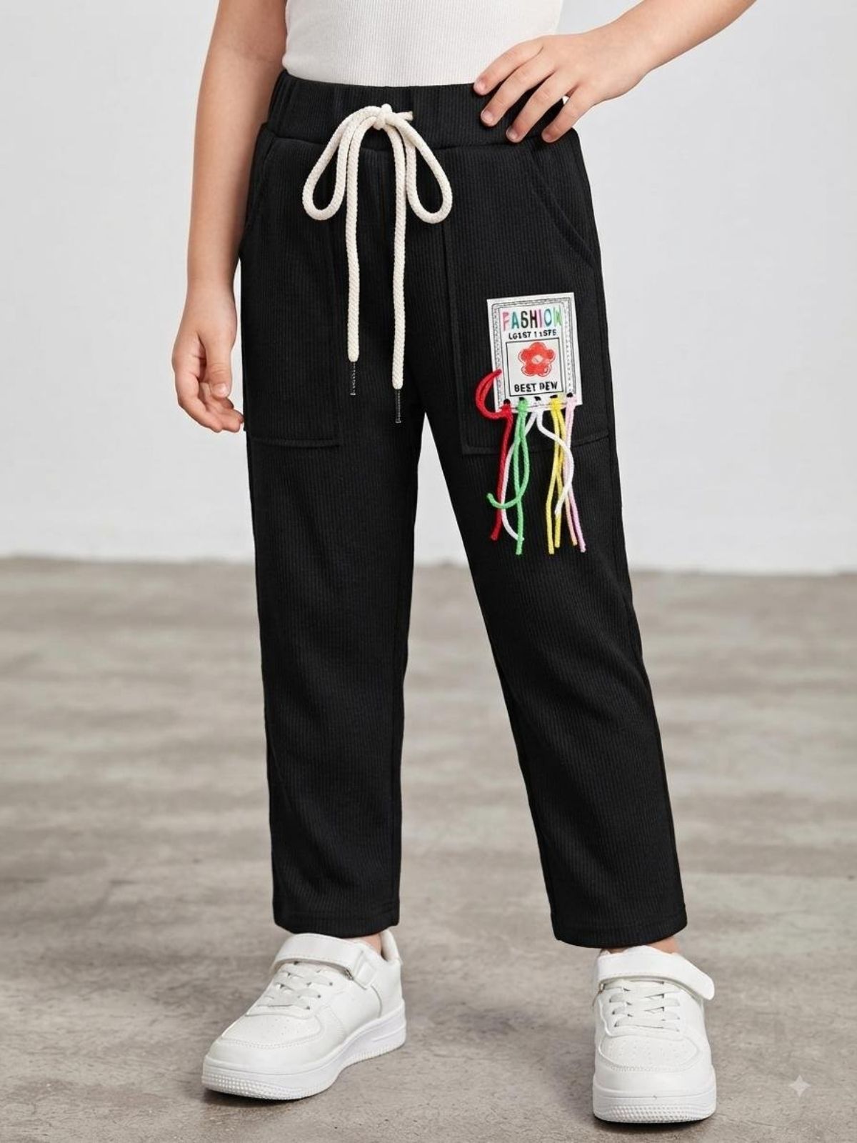 SG Fashion Girls Drawstring Pants