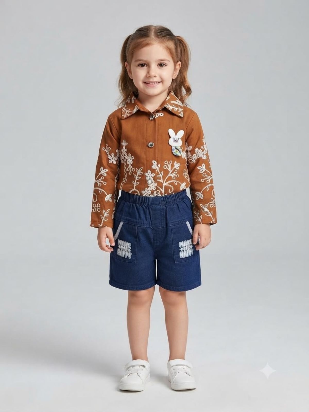 SG Fashion Kids girl top bottom Set