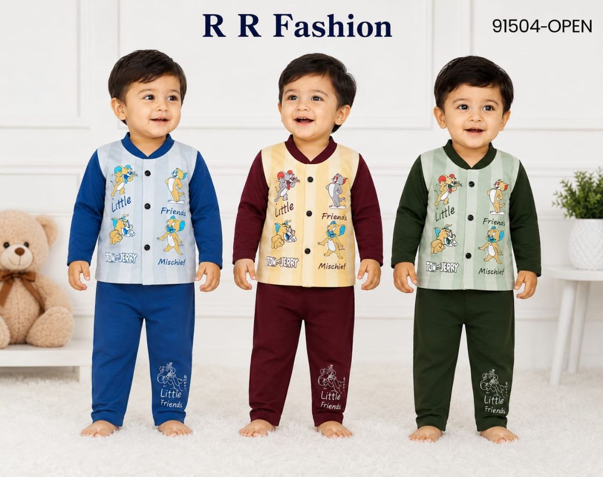 R R FASHION- Kids 3 Piece Clothing Set- 91504