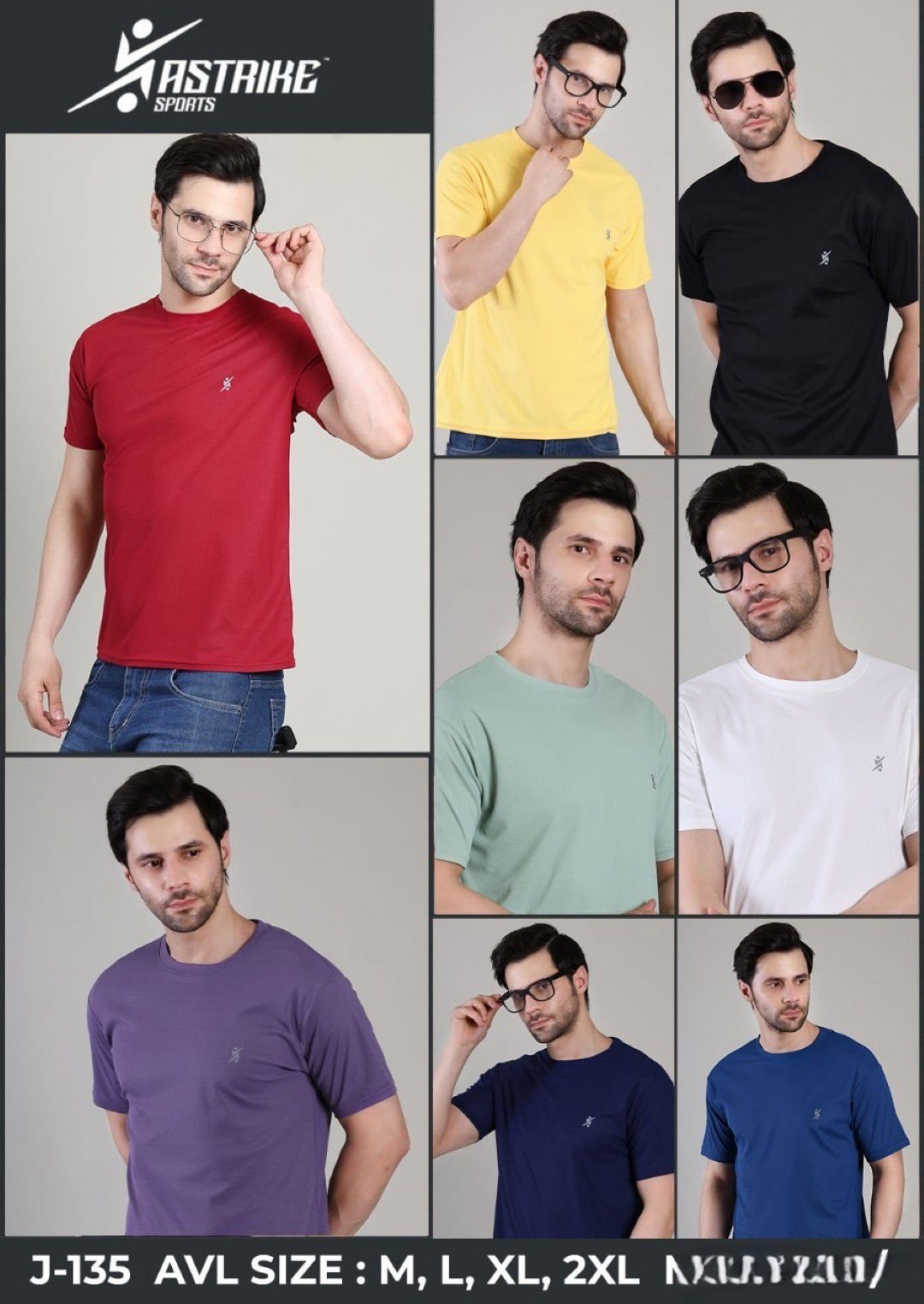 Men's T-Shirts Set- J-135