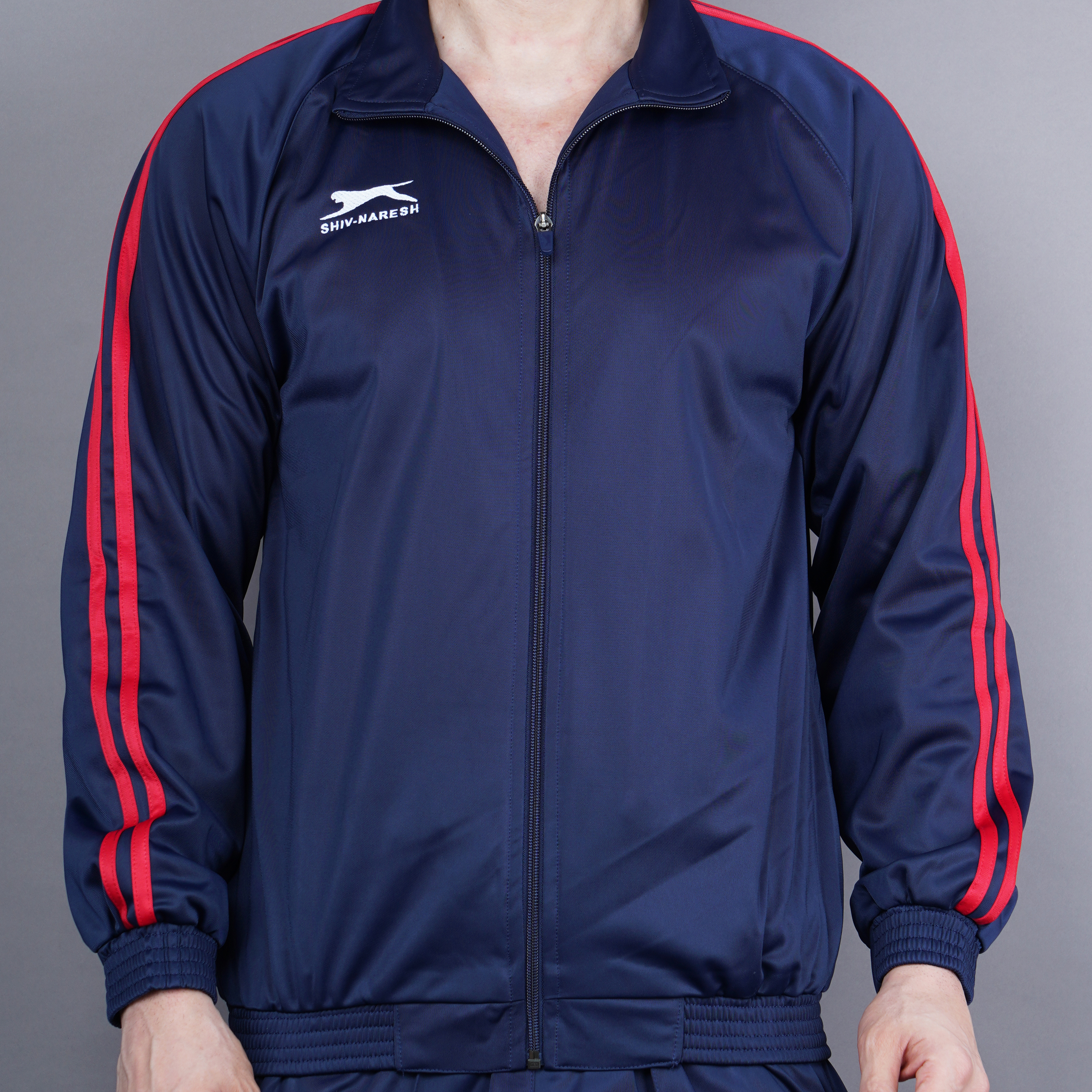 Men's Tracksuit  478-TP-Navy/Red-XXL