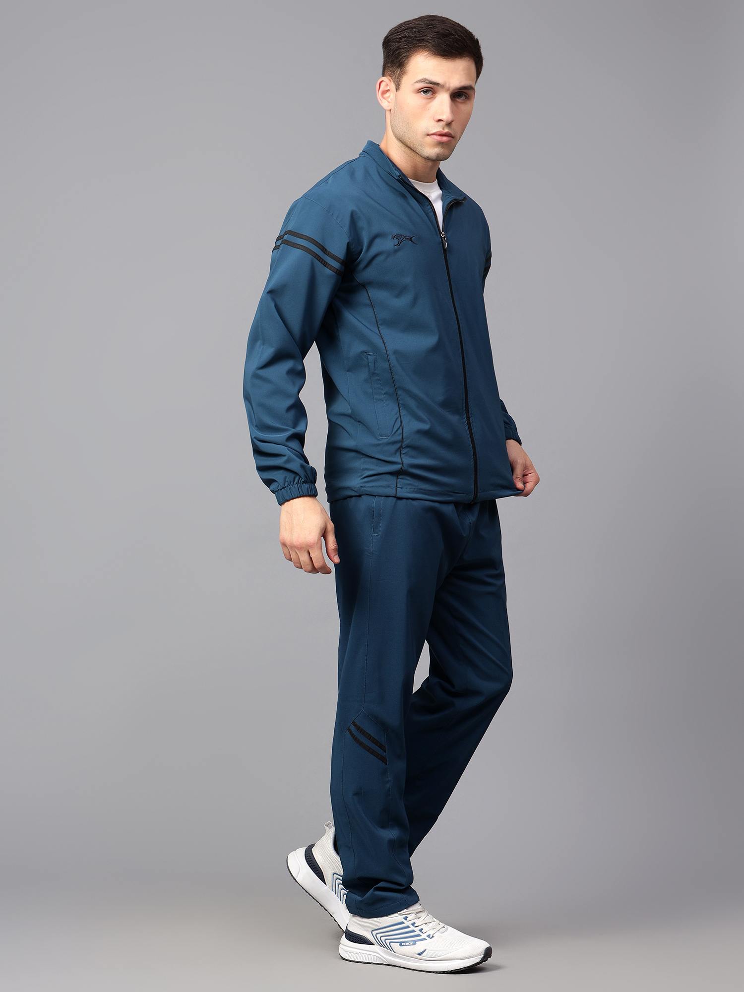 Men's Tracksuit  448B-NS-Air Force/Black-S