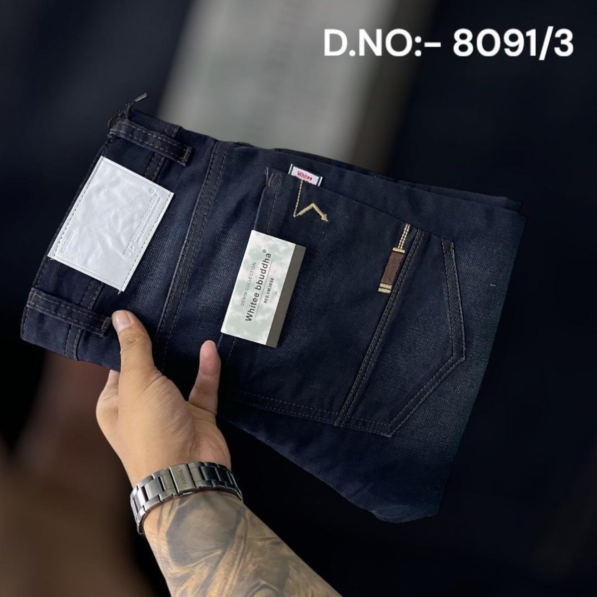 Whitee Budhha Men's RFD Jeans-8091/3  (28-36)