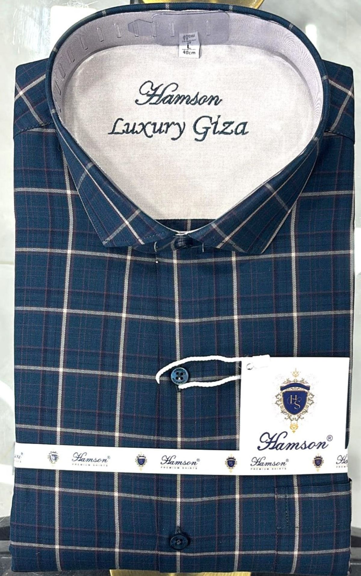Hamson Italian Giza Cotton Shirts Checks