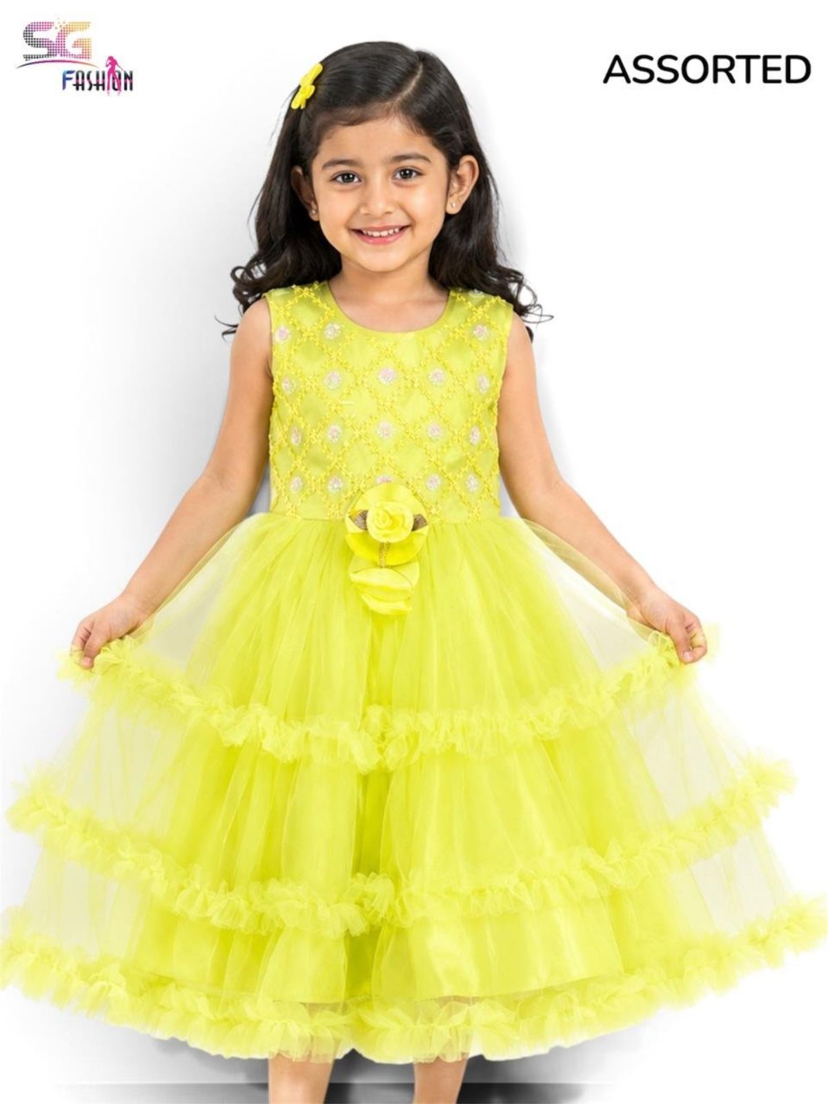 SG Fashion Kids Girls Frock (20-30)