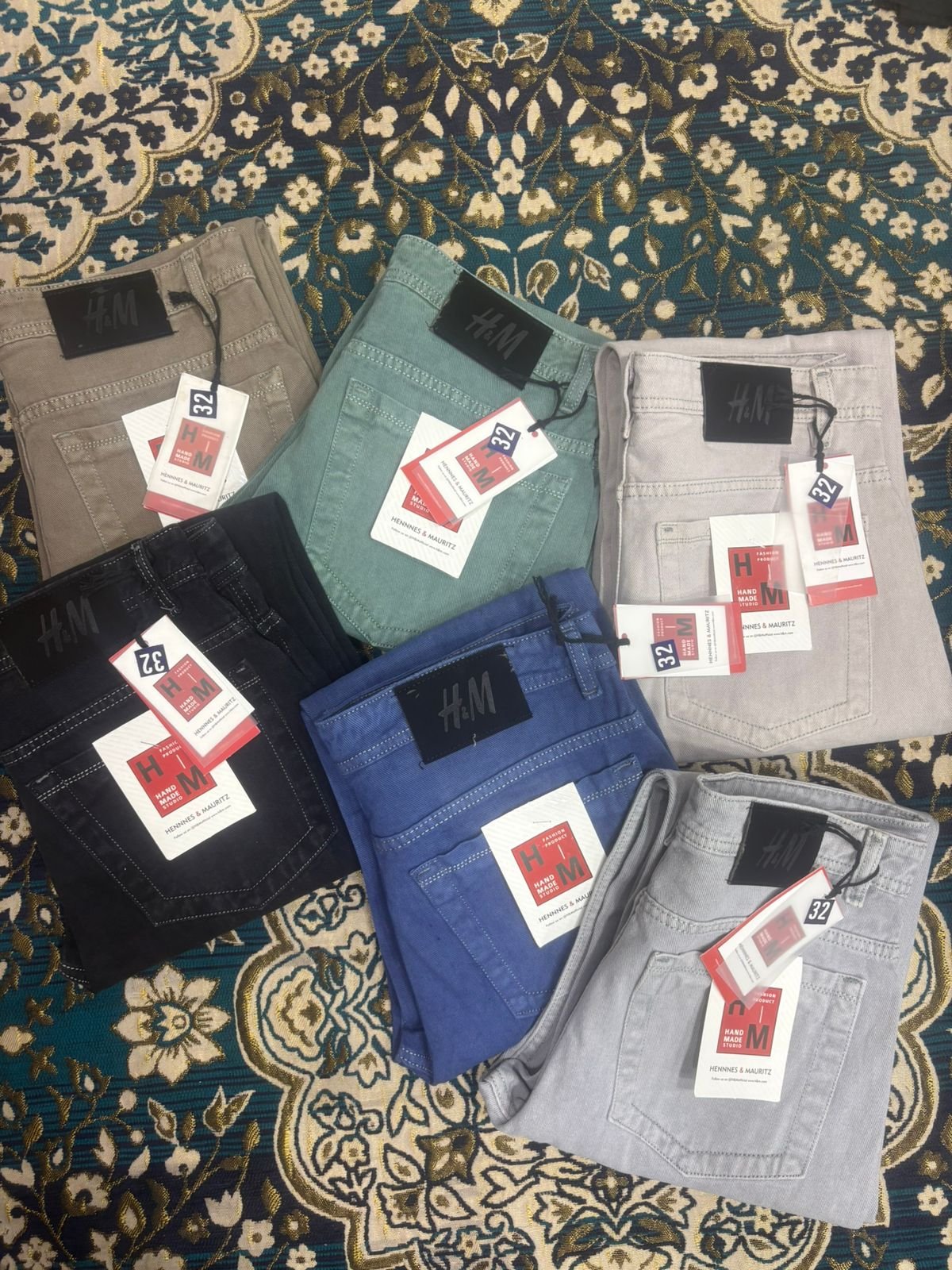 Premium Quality Straight Baggy flat finish