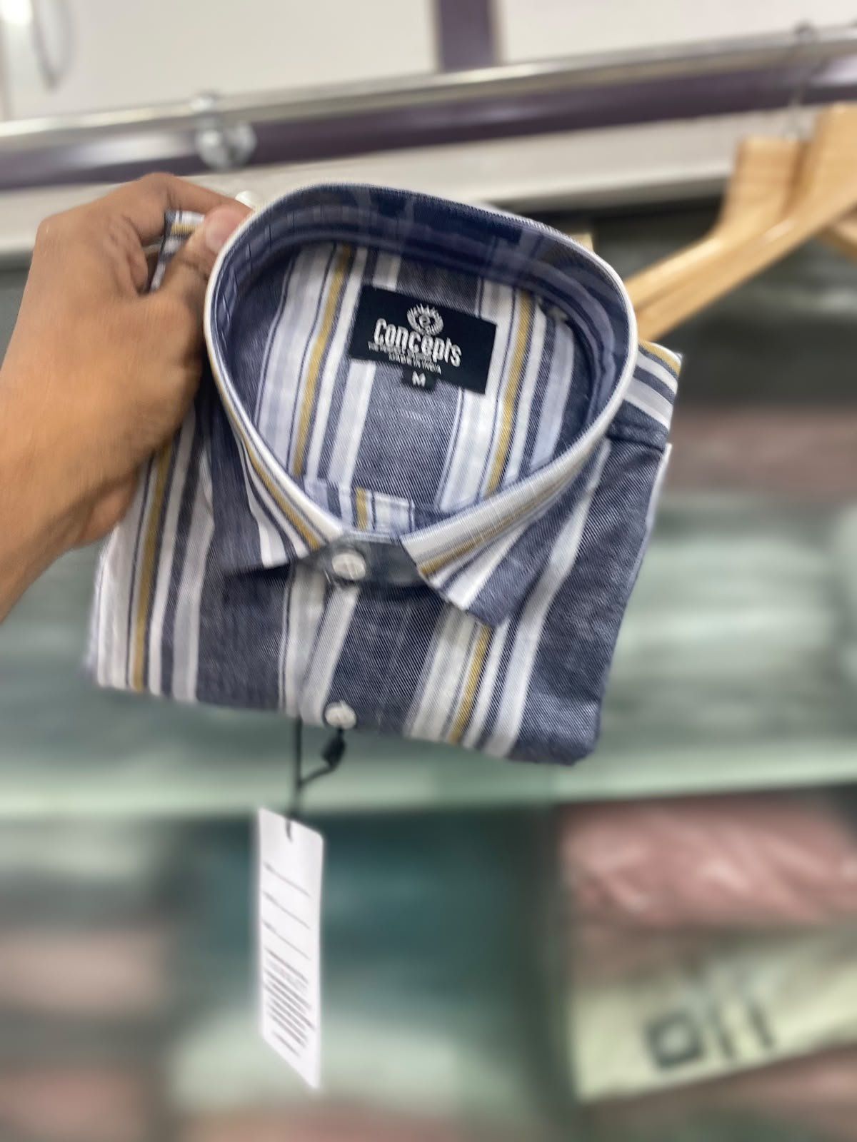 Concepts Men's Shirts Cotton Linen (2XL-4XL)