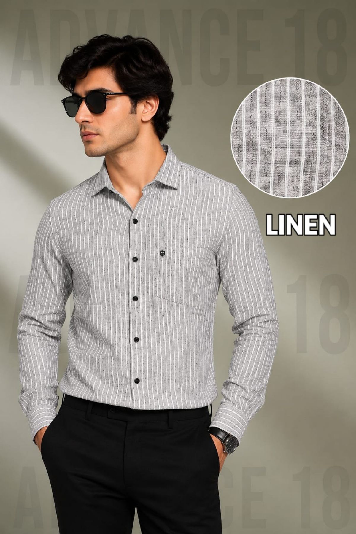 Men's Linen Linning 1 Shirts