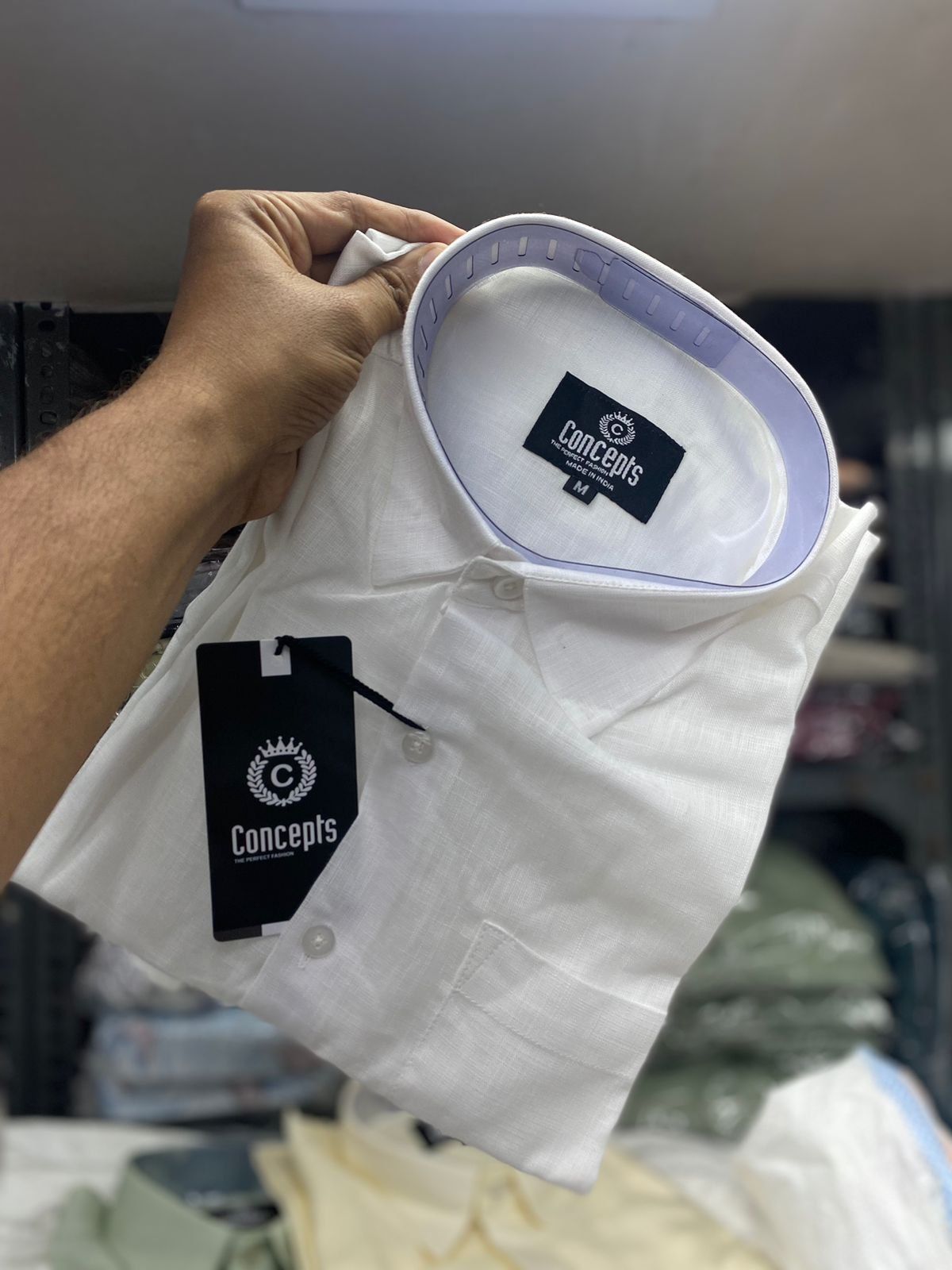 Concepts Men's Shirts Cotton Linen