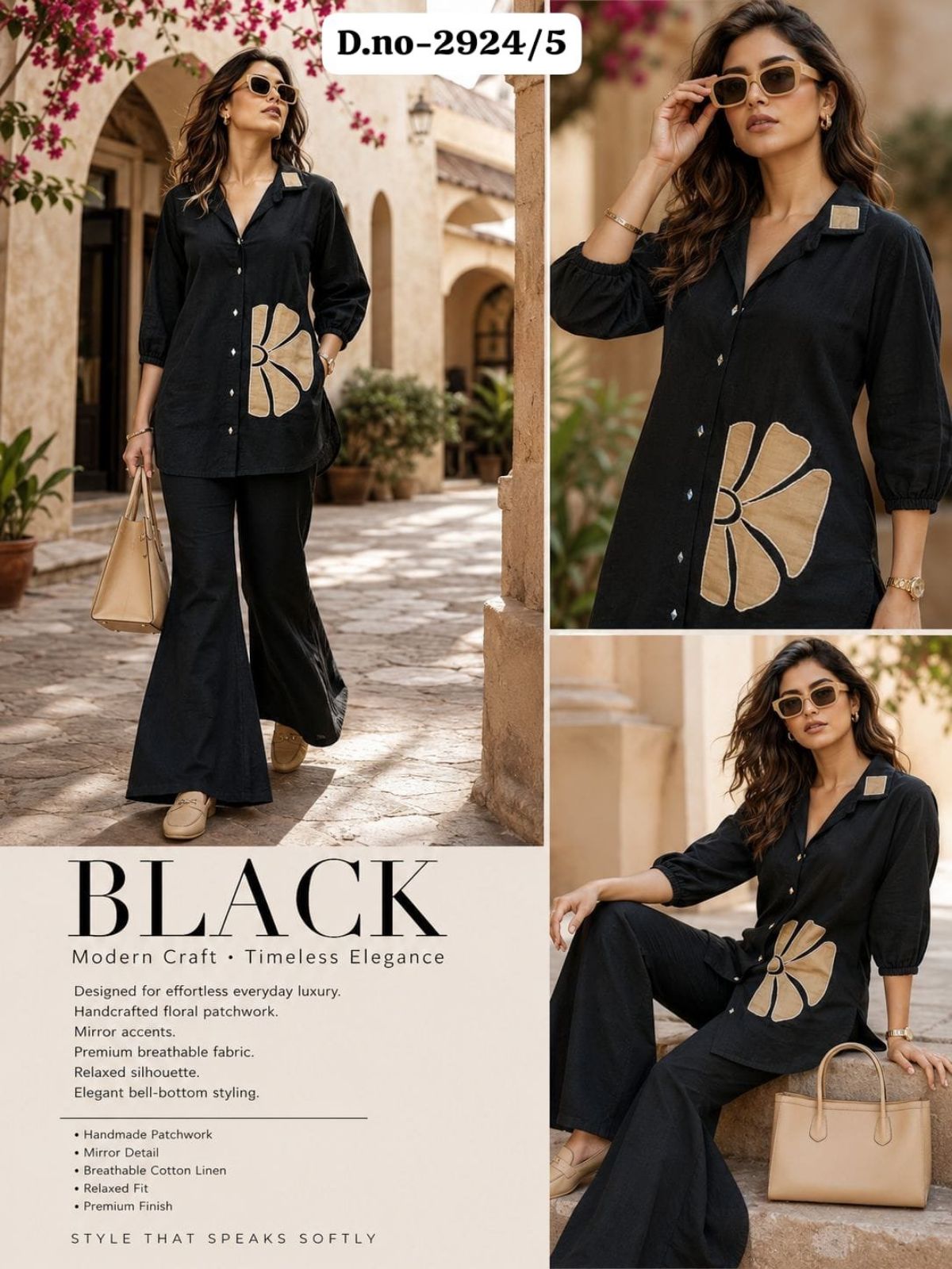 Women's Ethnic Wear Co-Ords Set-2924/5