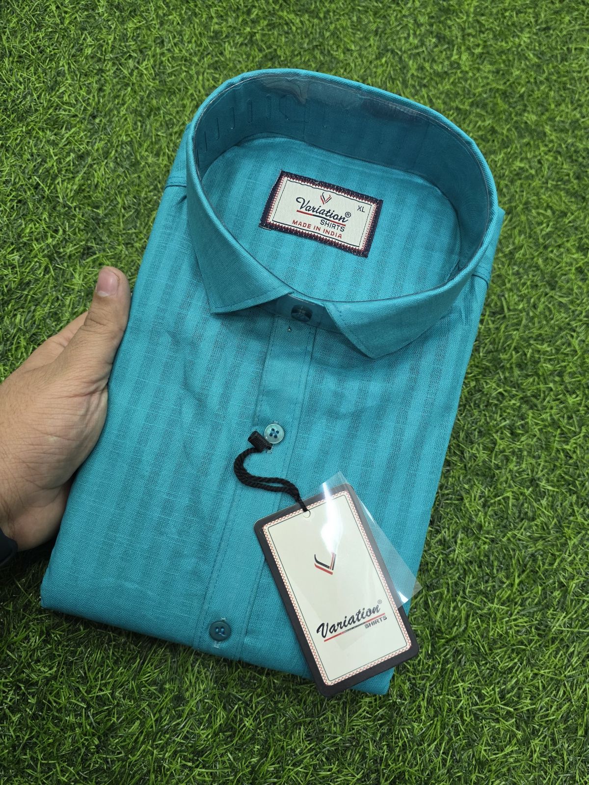 Variation Papper Cotton Stripes Men's Shirts