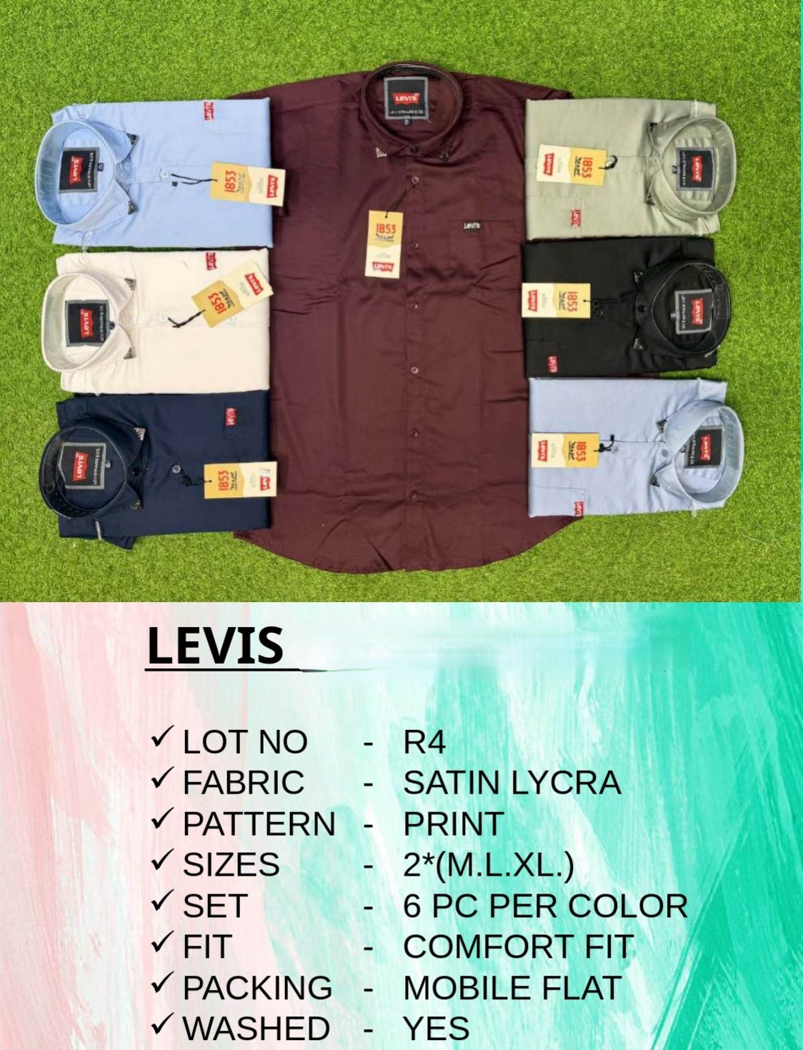 Men's Shirts-LEVIS