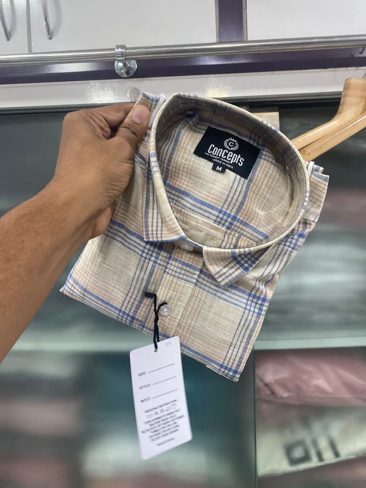 Concepts Men's Shirts Cotton Linen