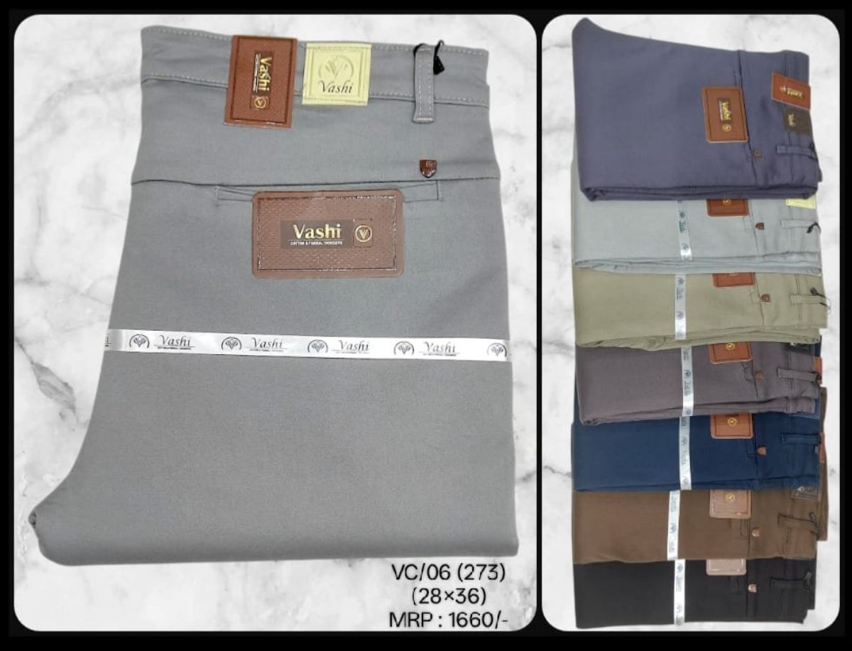 Cotton Trouser For Men's - VC/06- Mg Astor (273)