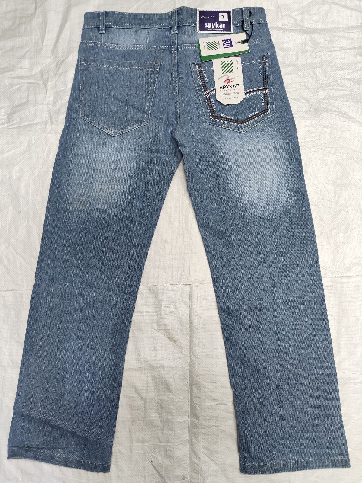 Updry Men's Denim Jeans- Lt Blue