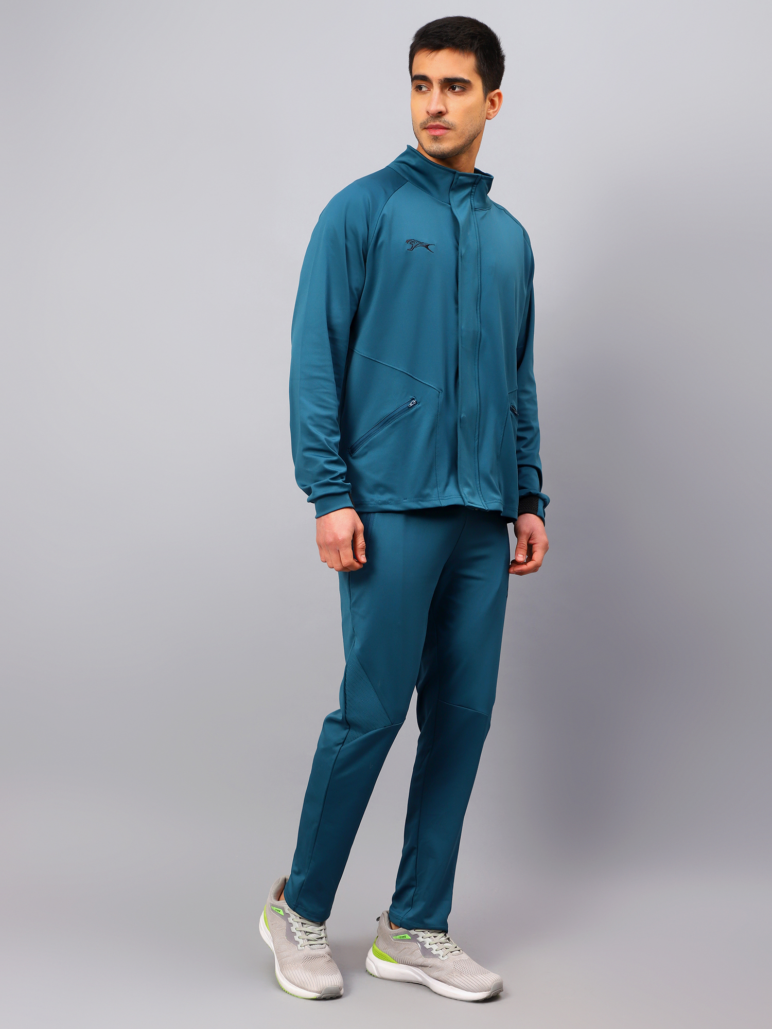 Men's Tracksuit  SNTSW105M-Air Force/Light Grey-3XL