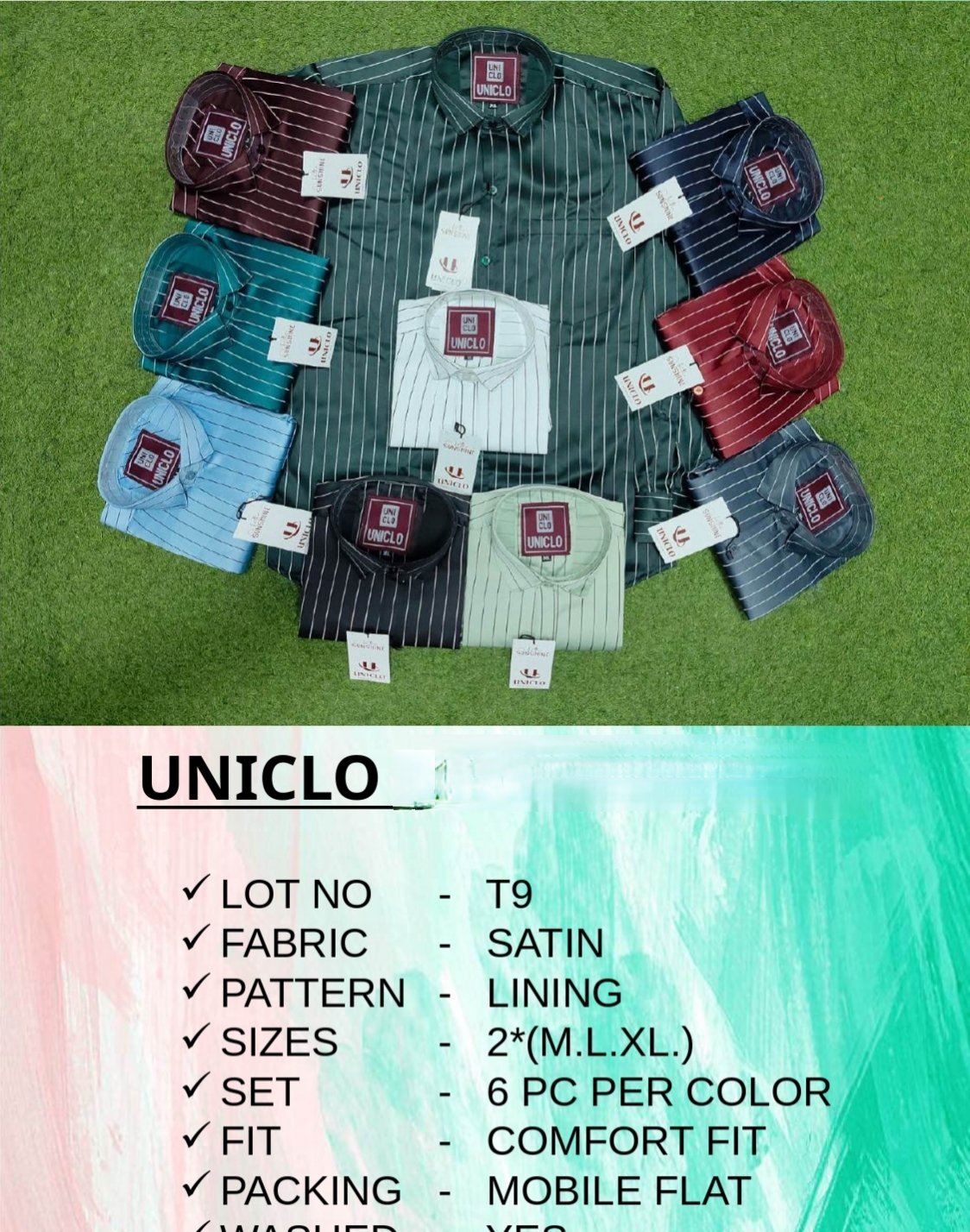 Men's Shirts- UNICLO