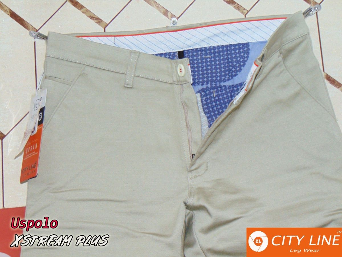 Men's cotton Knitted Premium Cream Pant- 9071