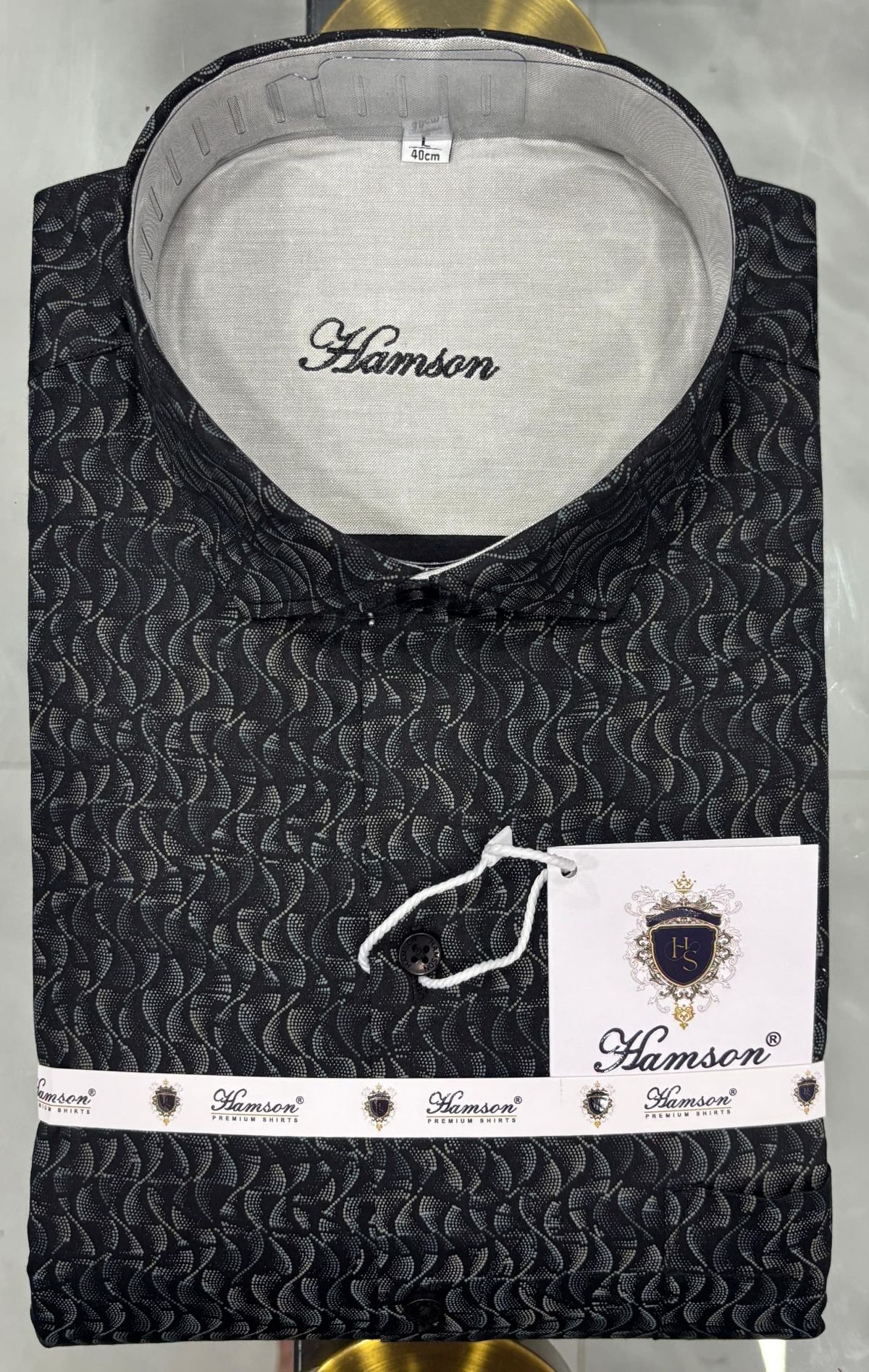 Hamson 100% Giza Cotton Printed  Men's Shirts