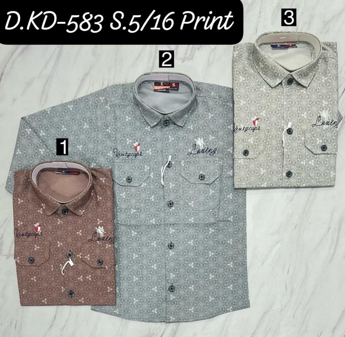 KRX Kids Shirts- KD-583