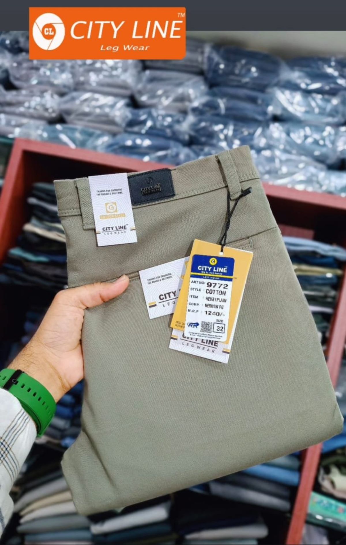 Men's Premium Formal Pants -Cotton Chinos