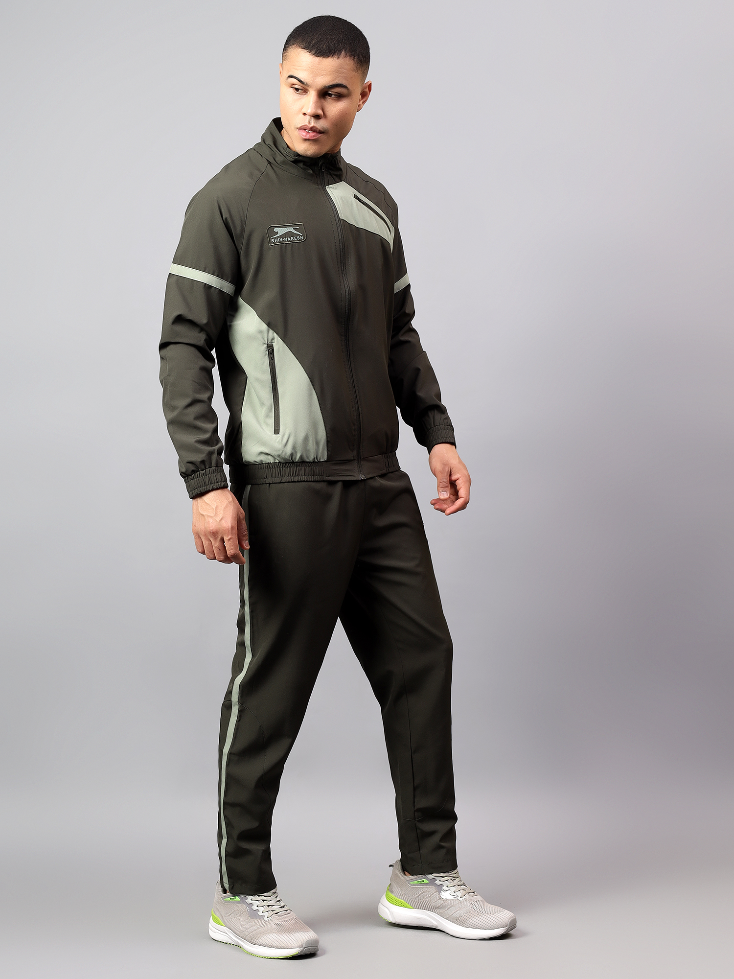 Men's Tracksuit  SNTSW109M-Olive/Pista-XL