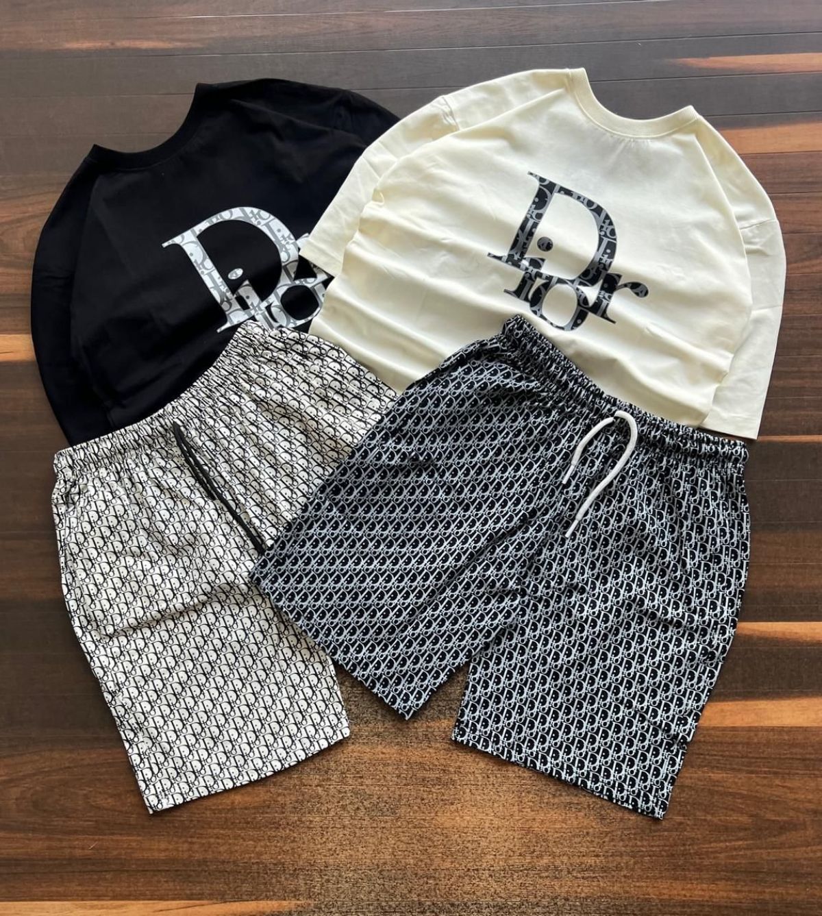 Men's Cotton Lycra Nikker Top Set