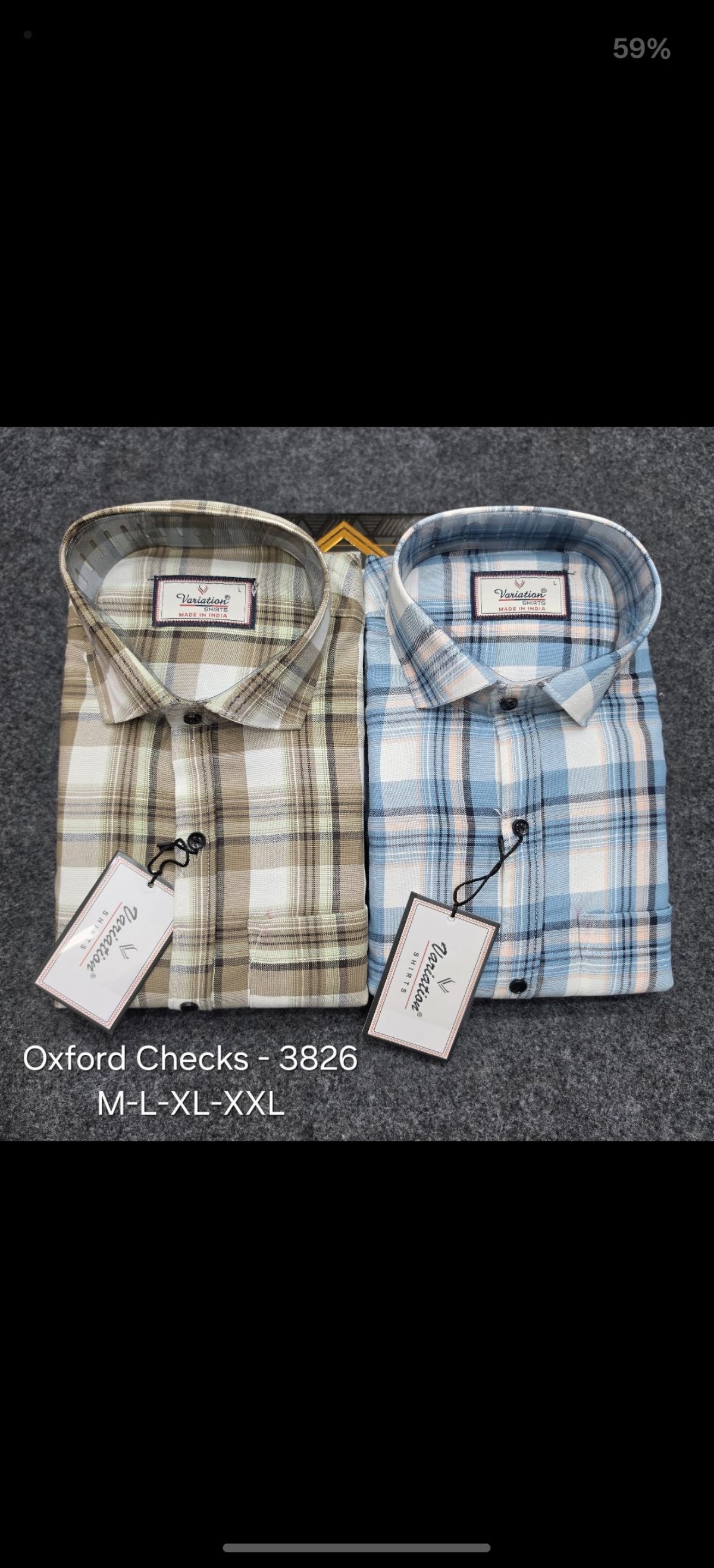 Variation Men's Shirts- 3826