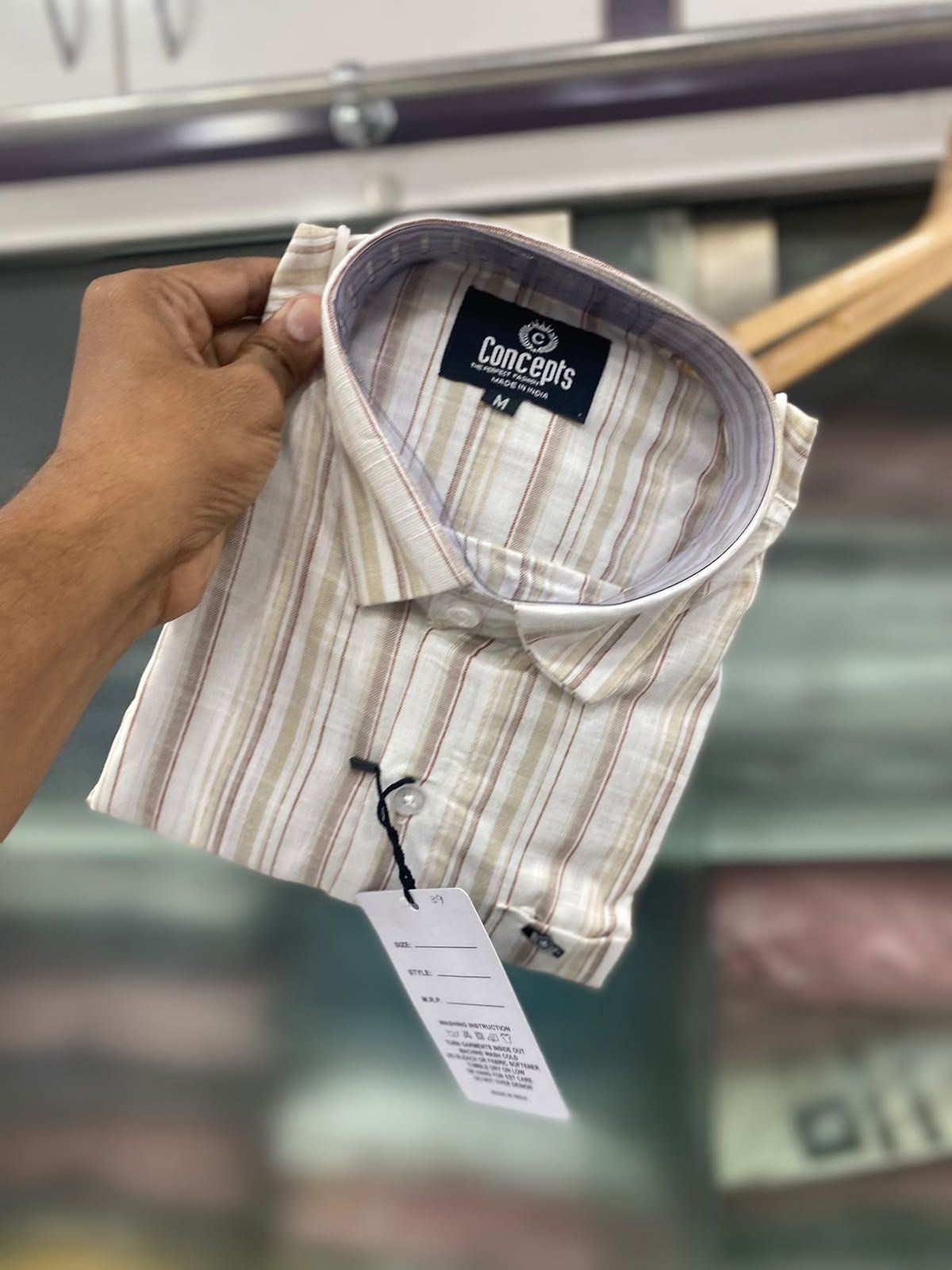 Concepts Men's Shirts Cotton Linen