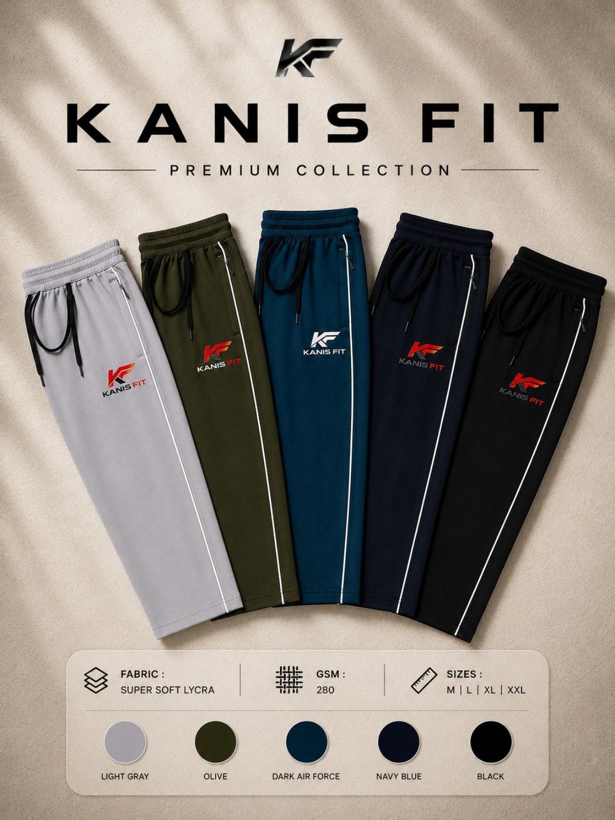 Men's Taiwan 4Way Trackpants