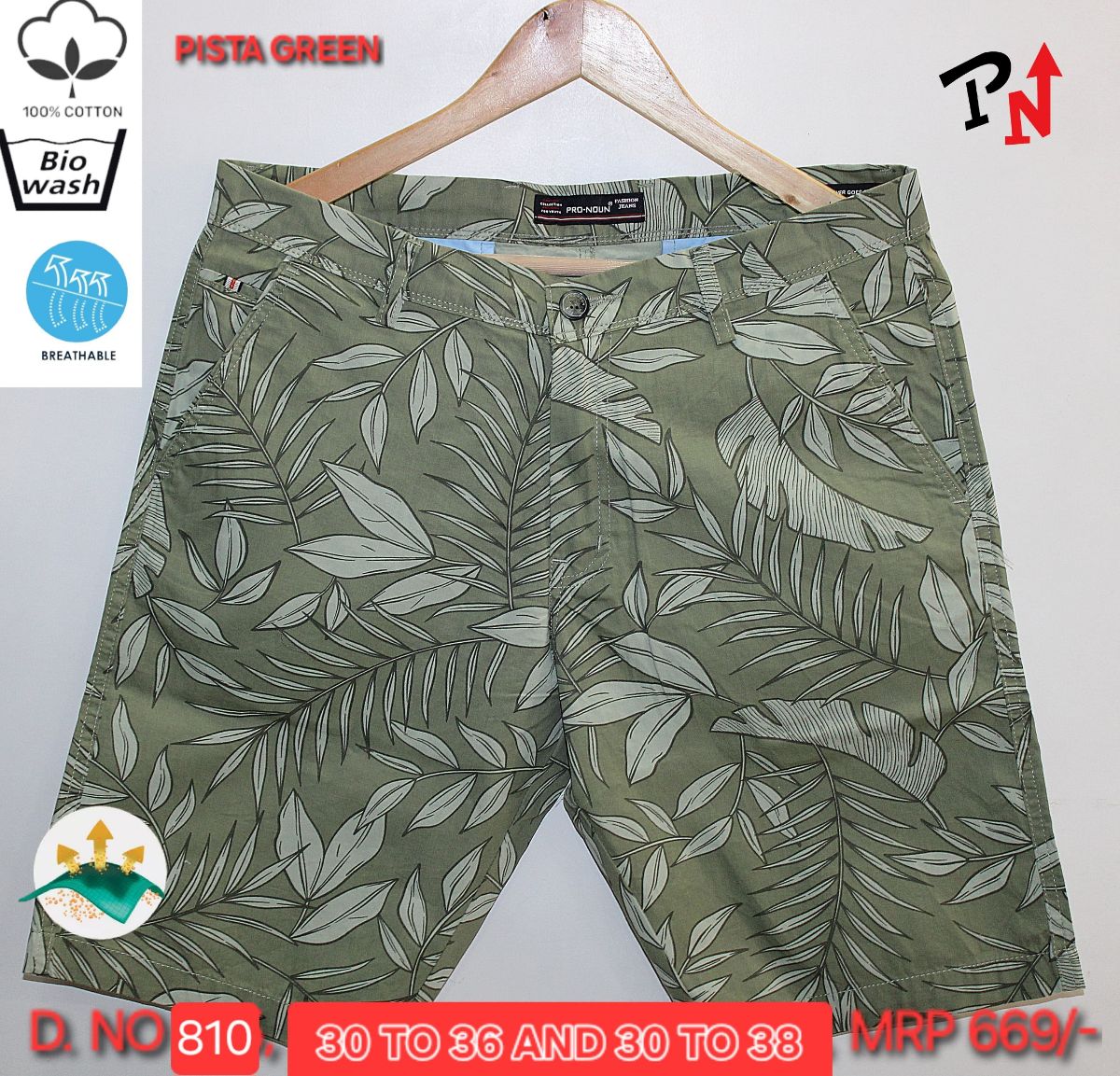 Pro-Noun Men's Shorts - 810 (30-38)