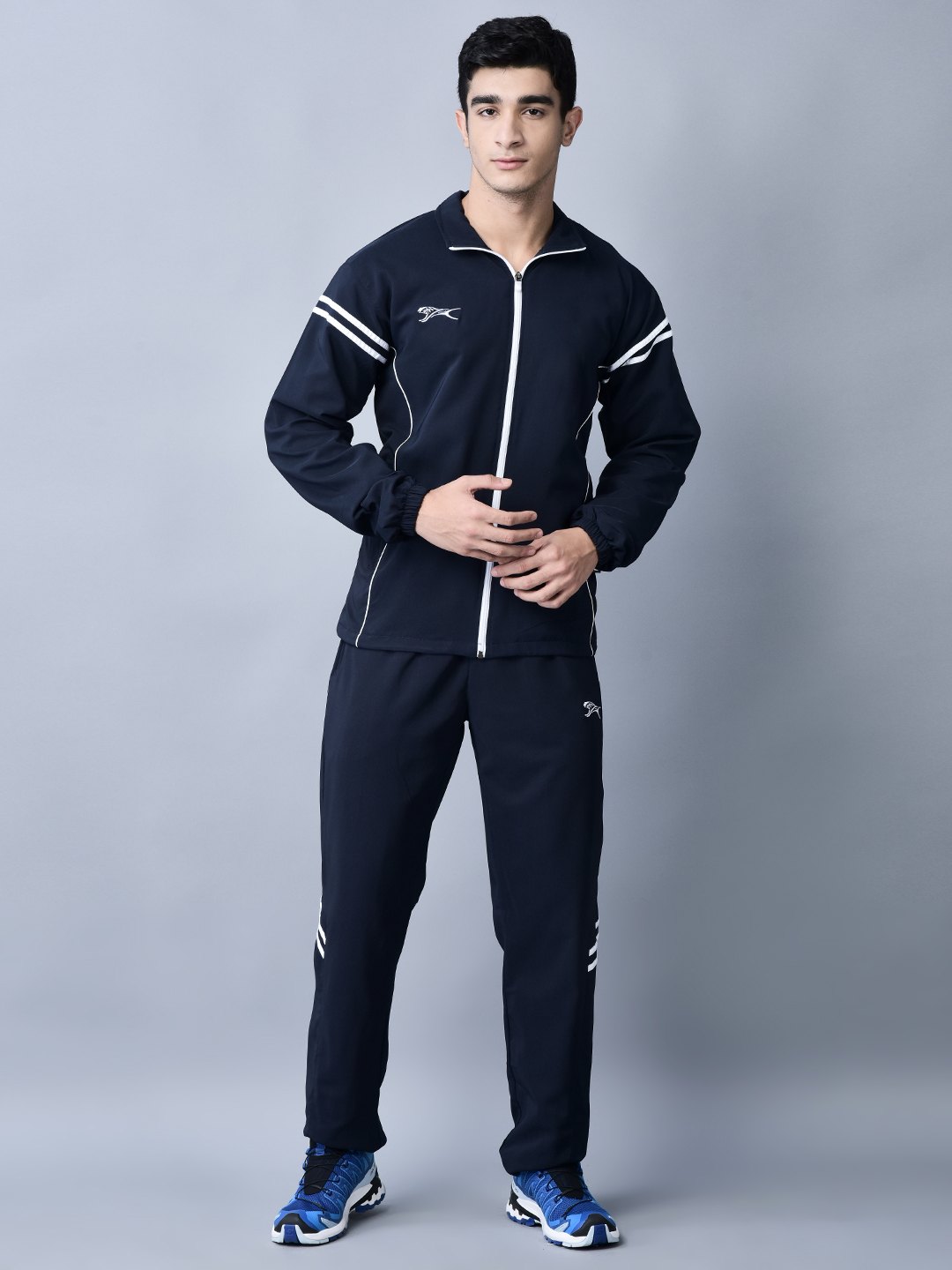Men's Tracksuit  448B-NS-Navy/White-XL