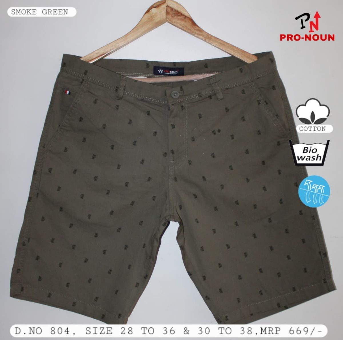 Pro-Noun Men's Shorts - 804 (30-38)