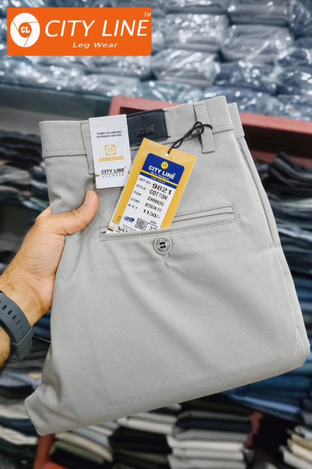 Men's Premium Formal Pants -Cotton Chinos