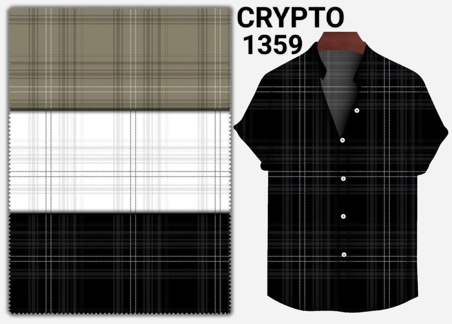 Ranker Men's Shirts- Crypto 1359