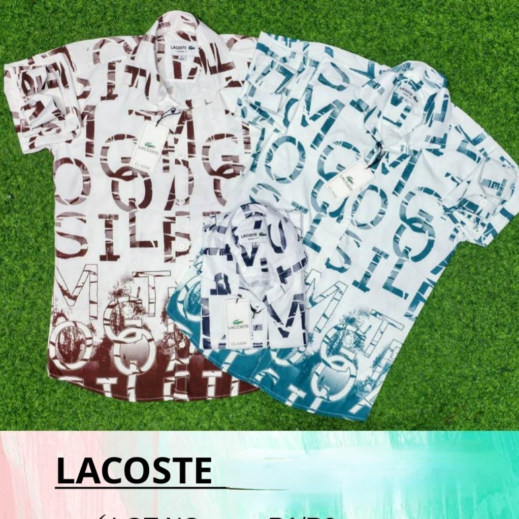 Men's Shirts- LACOSTE