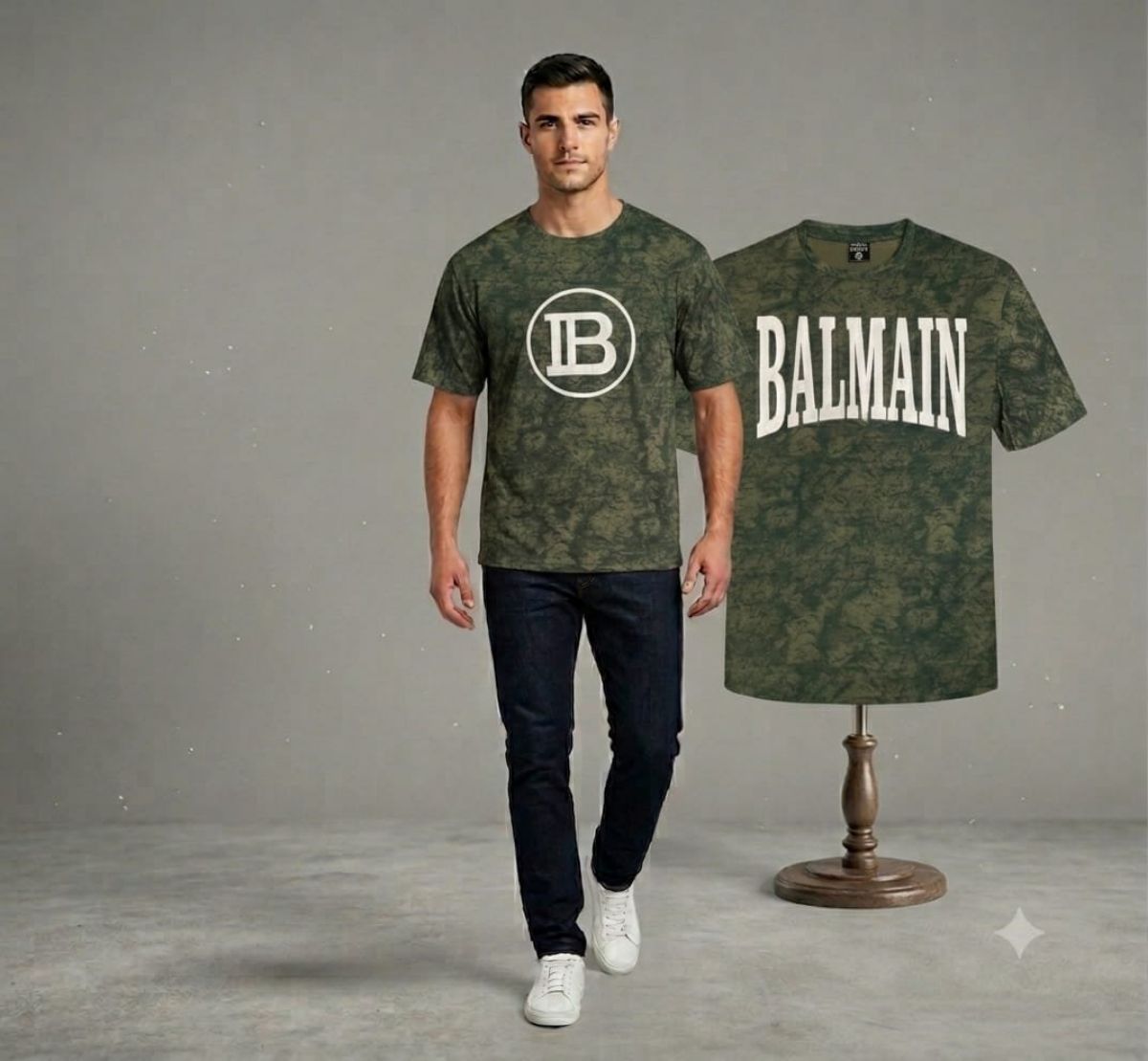 Men's Half Sleeve Down shoulder OB FC BALMIN T-shirts