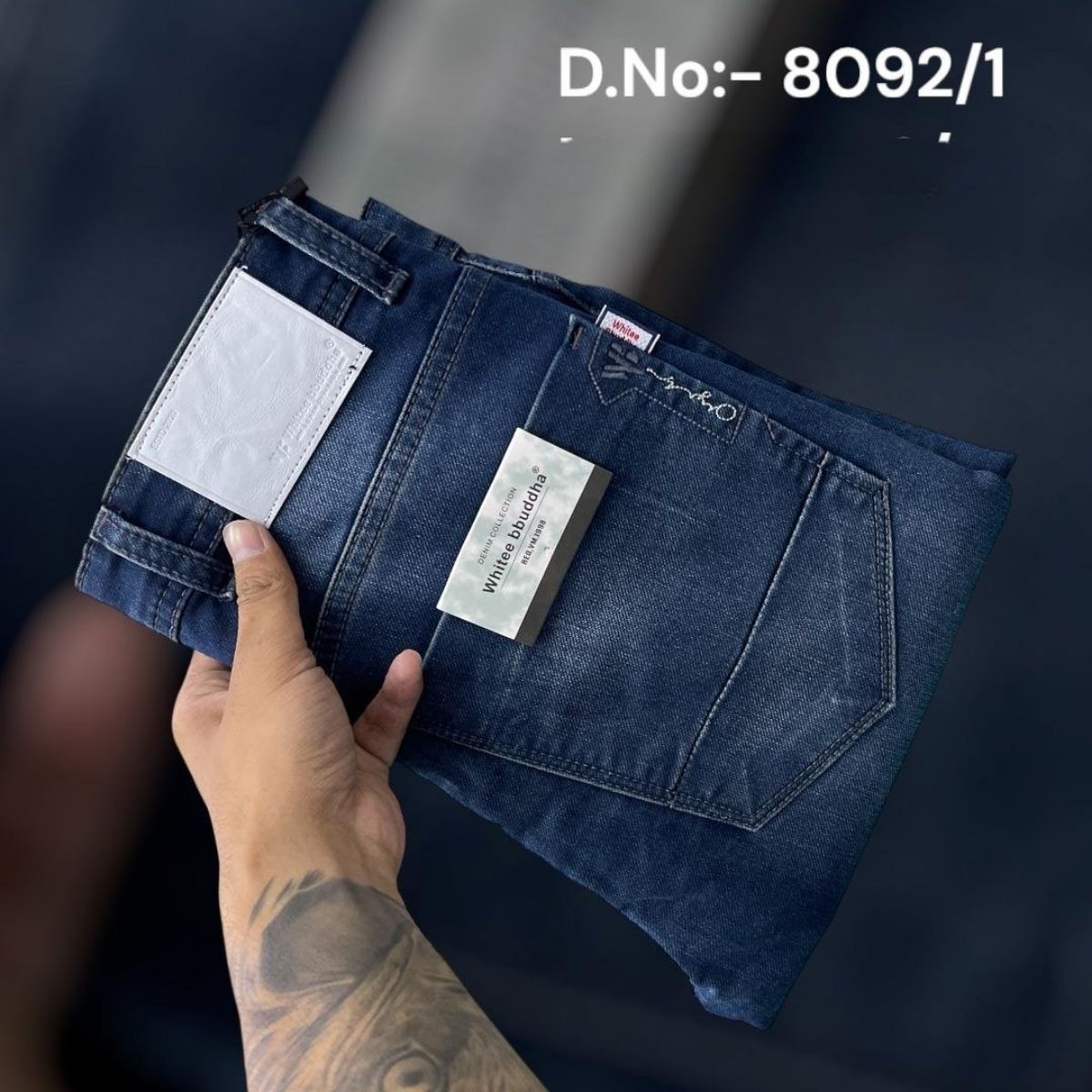 Whitee Budhha Men's RFD Jeans-8092/1 (28-38)